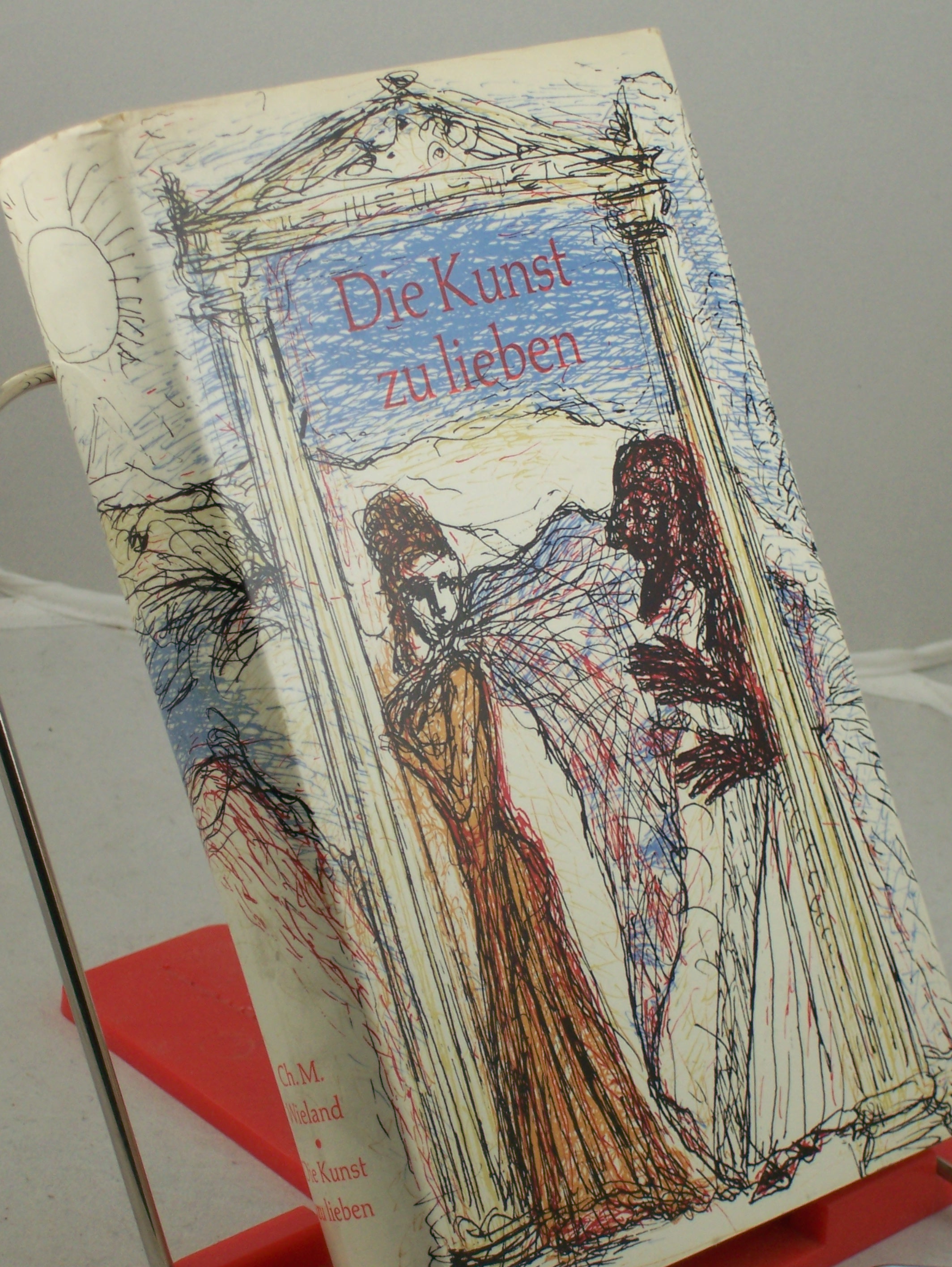 Artikelbild 1 des Artikels “Die Kunst zu lieben : erot. Dichtung u. Prosa / von Christoph Martin
Wieland. Hrsg. u. mit e. Nachw. von Wolfgang Tenzler. Federzeichn.:
Claus Weidensdorfer “