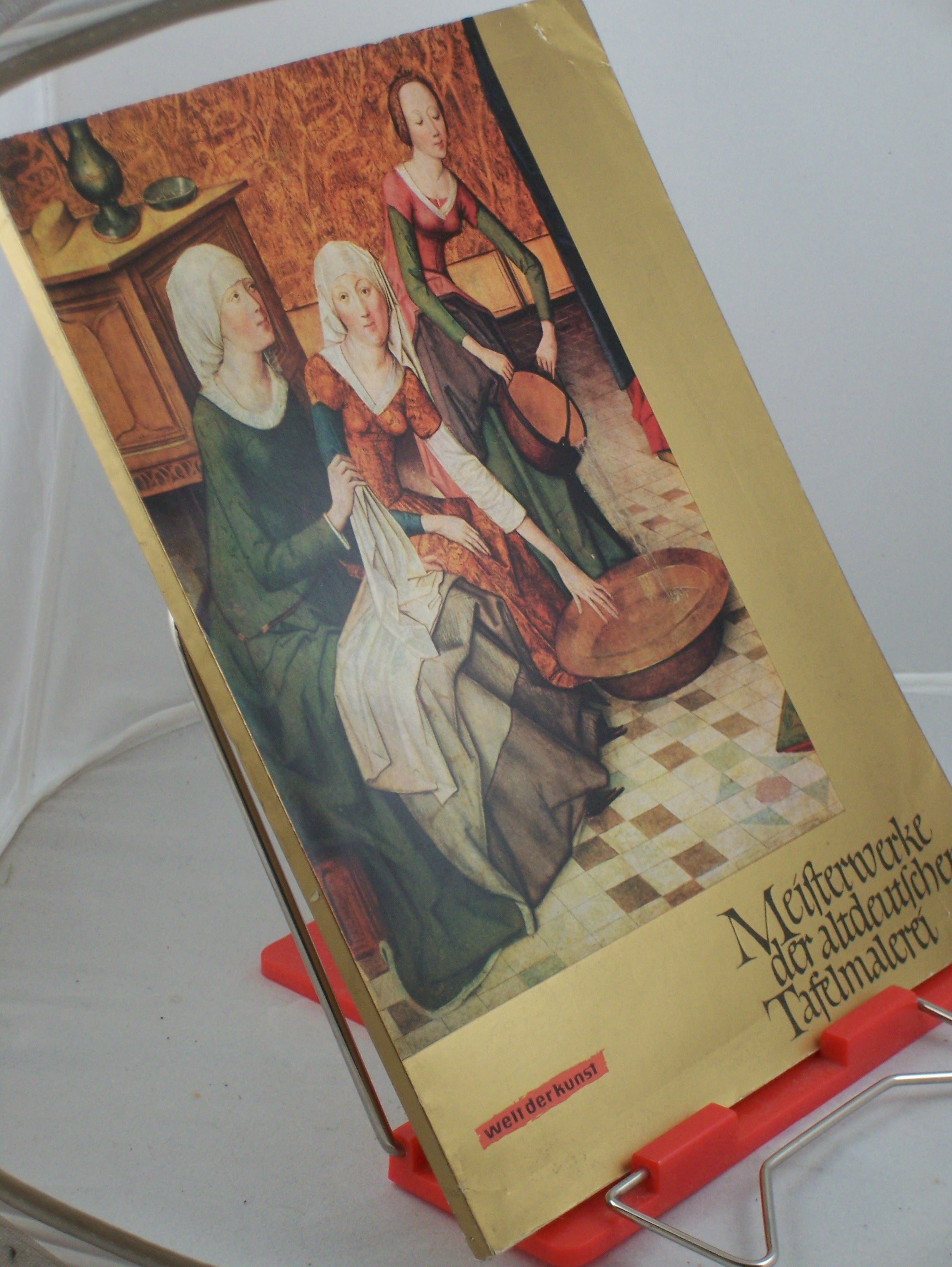 Artikelbild 1 des Artikels “Meisterwerke der altdeutschen Tafelmalerei : 9 farbige Gemäldereprod.
u. 8 einfarbige Taf. / Hrsg. von Renate Krüger “