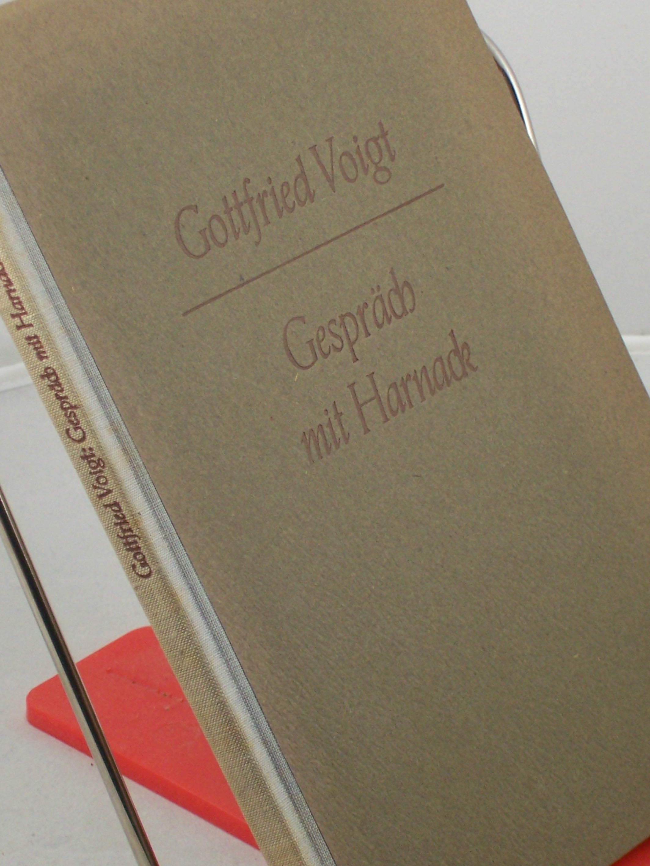 Artikelbild 1 des Artikels “Gespräch mit Harnack : Zur krit. Auseinandersetzung mit d. 