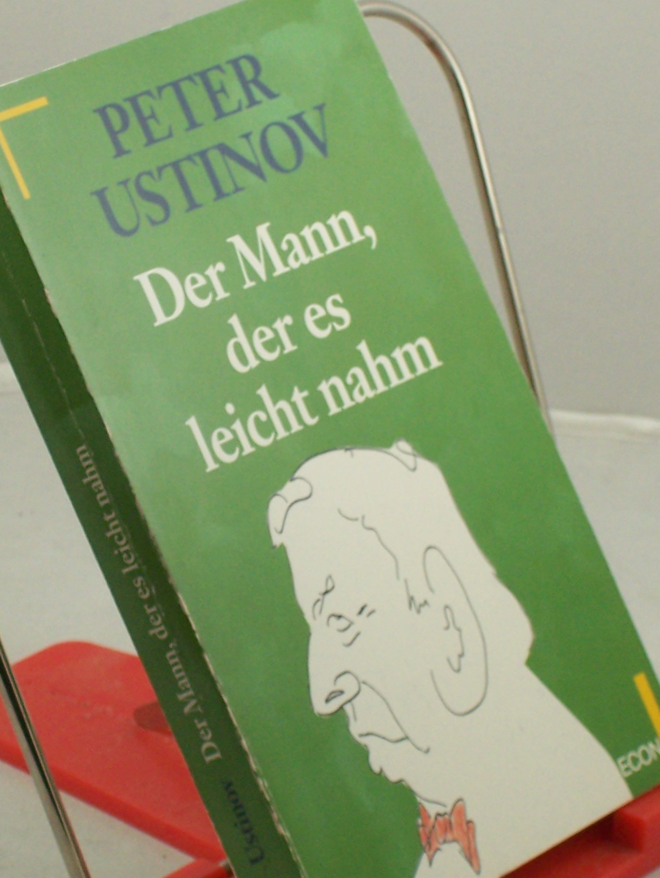 Artikelbild 1 des Artikels “Der Mann, der es leicht nahm : Erzählungen / Peter Ustinov. Aus dem
Engl. von Hans M. Herzog “
