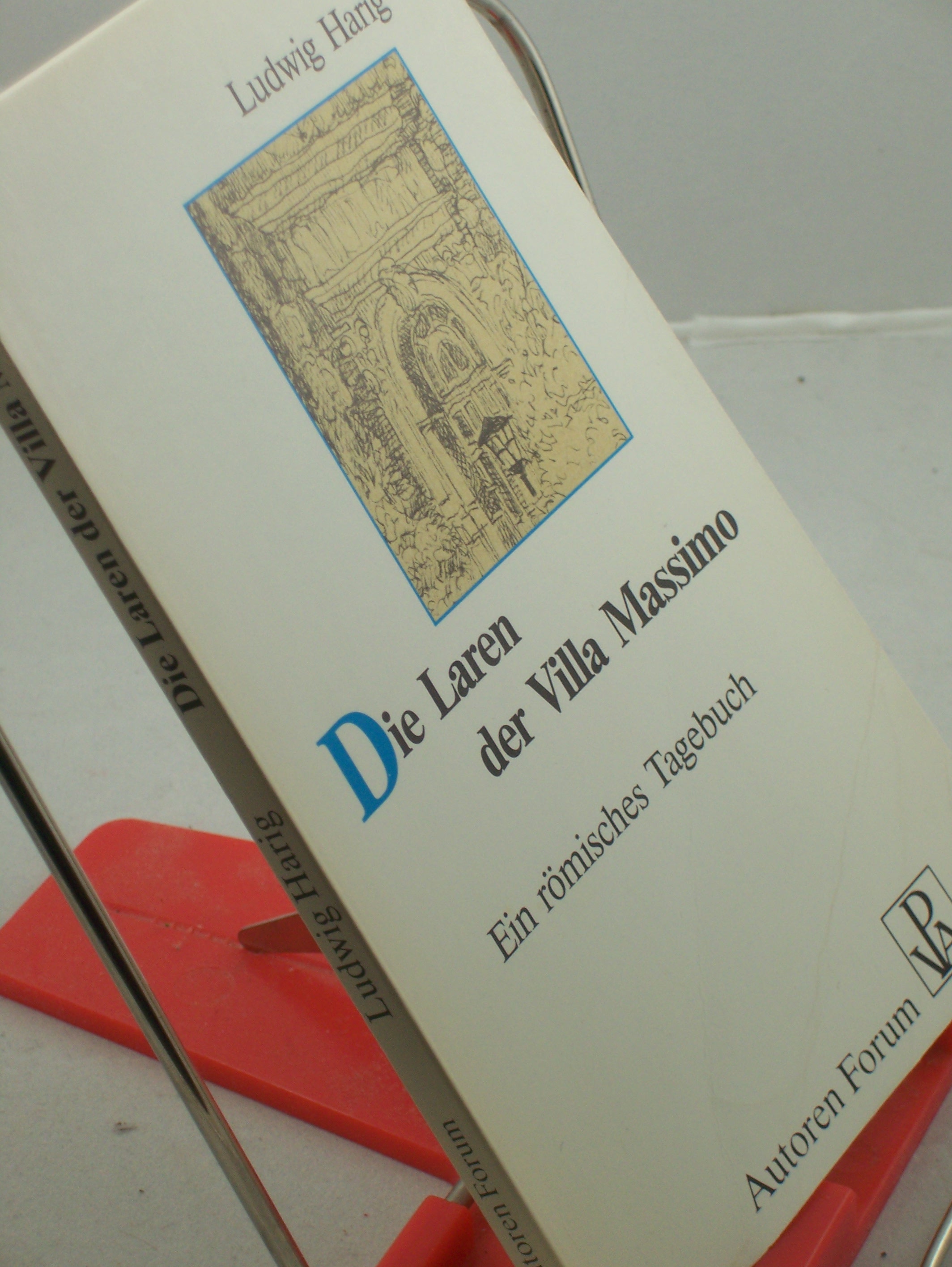 Artikelbild 1 des Artikels “Die Laren der Villa Massimo : e. röm. Tagebuch / Ludwig Harig. Zeichn.: Hans Dahlem “