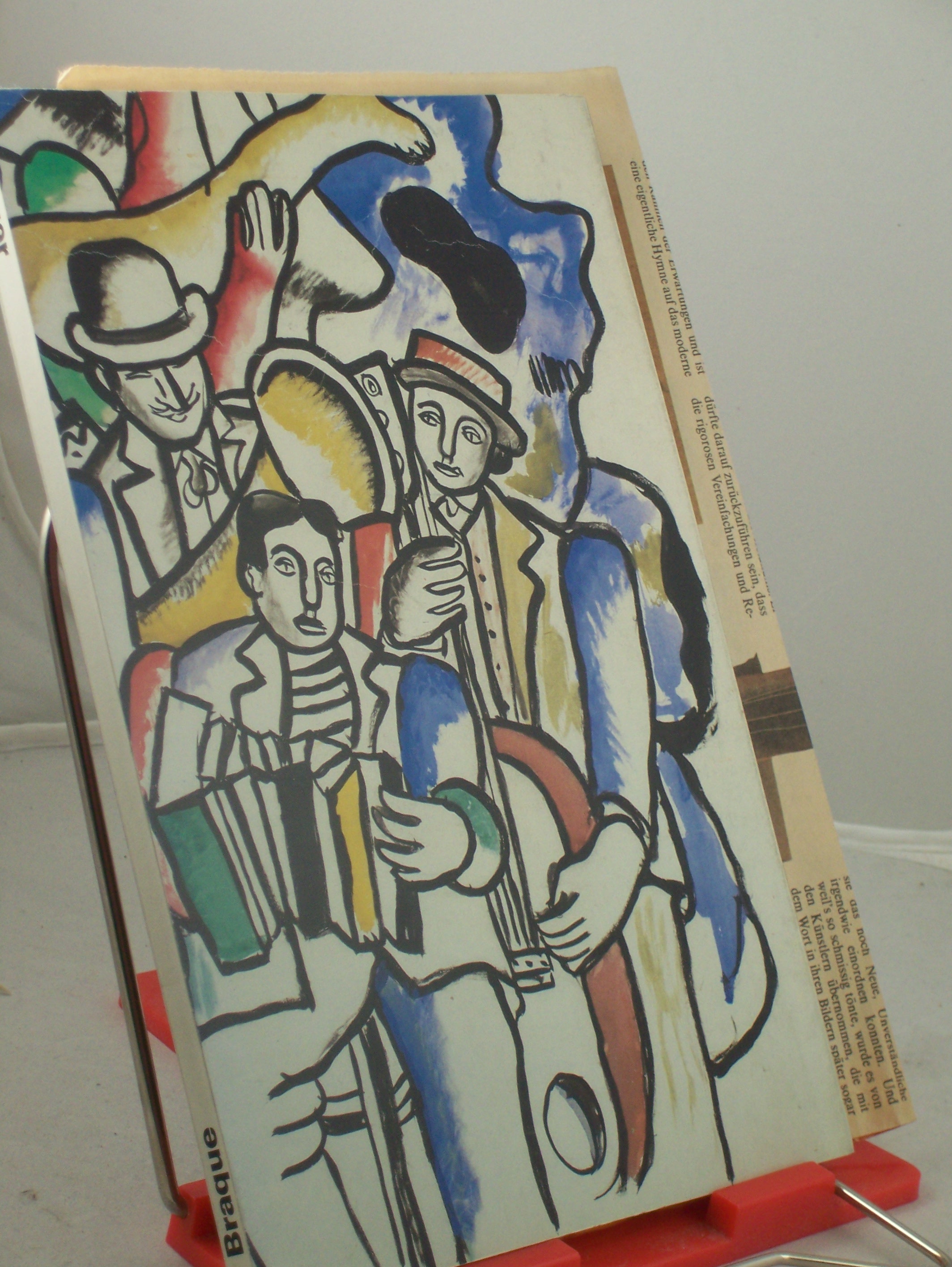 Artikelbild 1 des Artikels “Fernand Léger : Ausstellung zum 100. Geburtstag ; Zeichn., Collagen,
Druckgraphik, ill. Bücher aus d. Staatsgalerie Stuttgart u.
Sammlungen in Baden-Württemberg ; Graph. Sammlung, Staatsgalerie
Stuttgart, 22. November 1981 - 31. Januar 1982 “