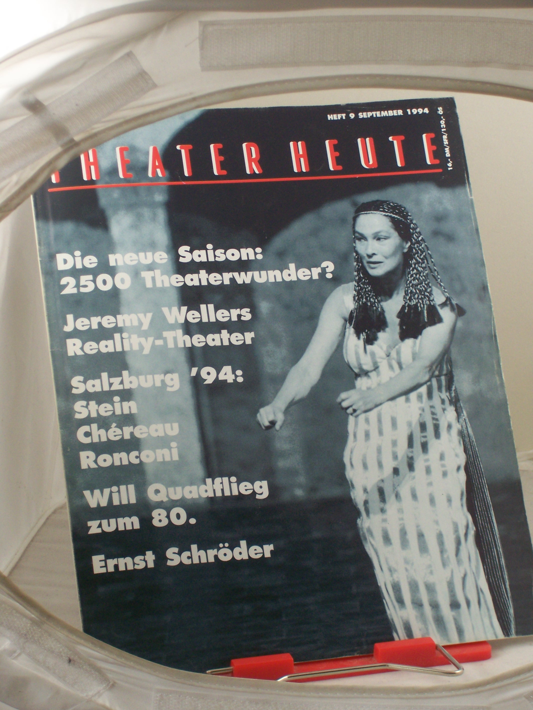 Artikelbild 1 des Artikels “Heft 9/1994, Jeremy Wellers Reality Theater “