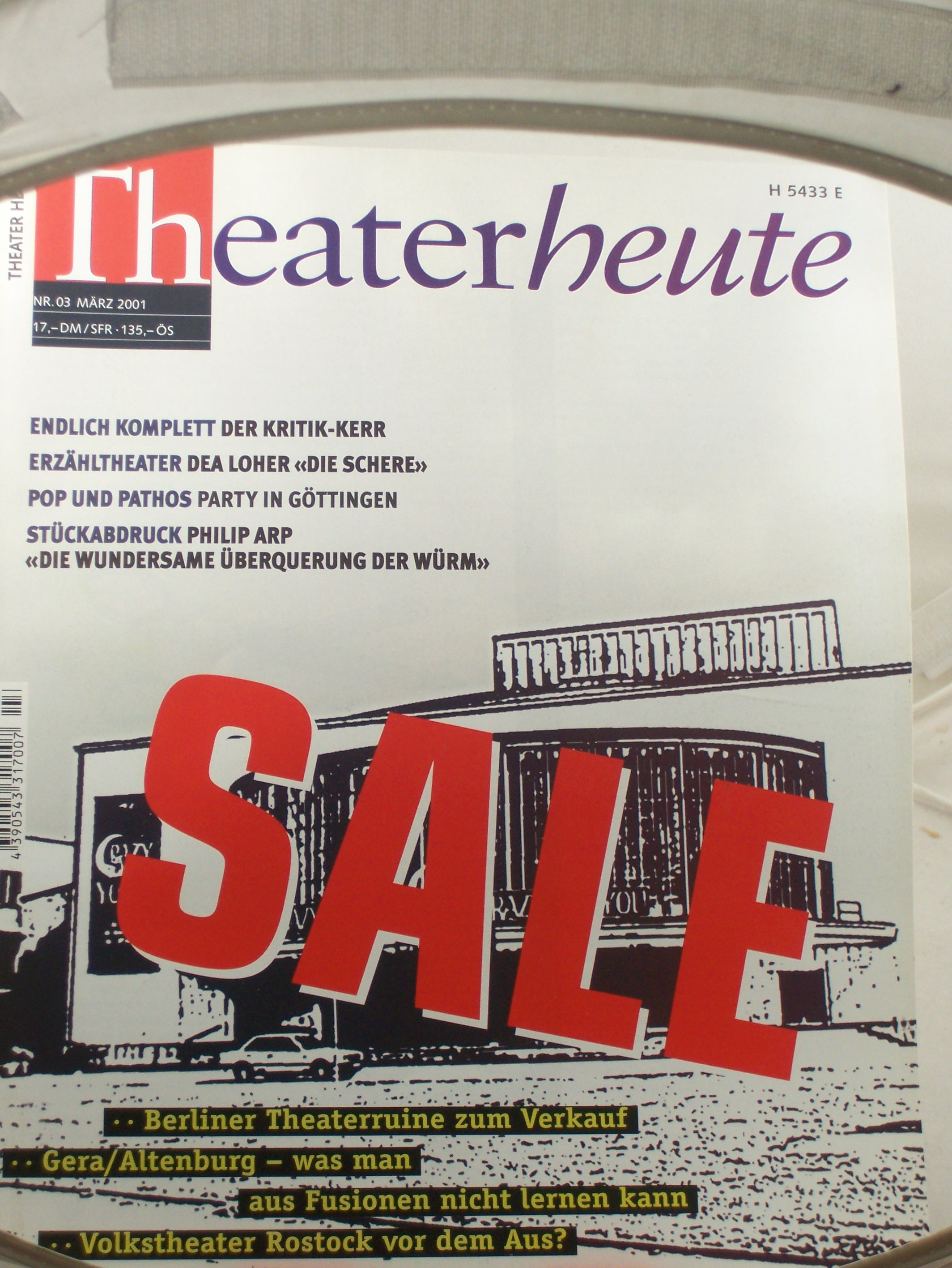 Artikelbild 1 des Artikels “3/2001, SALE “