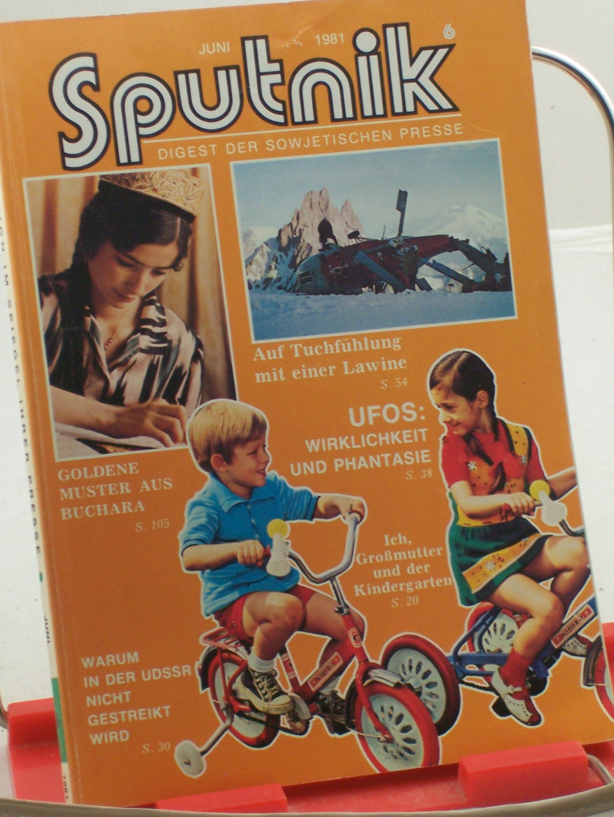 Artikelbild 1 des Artikels “6/1981, UFOs Wirklichkeit und Phantasie “