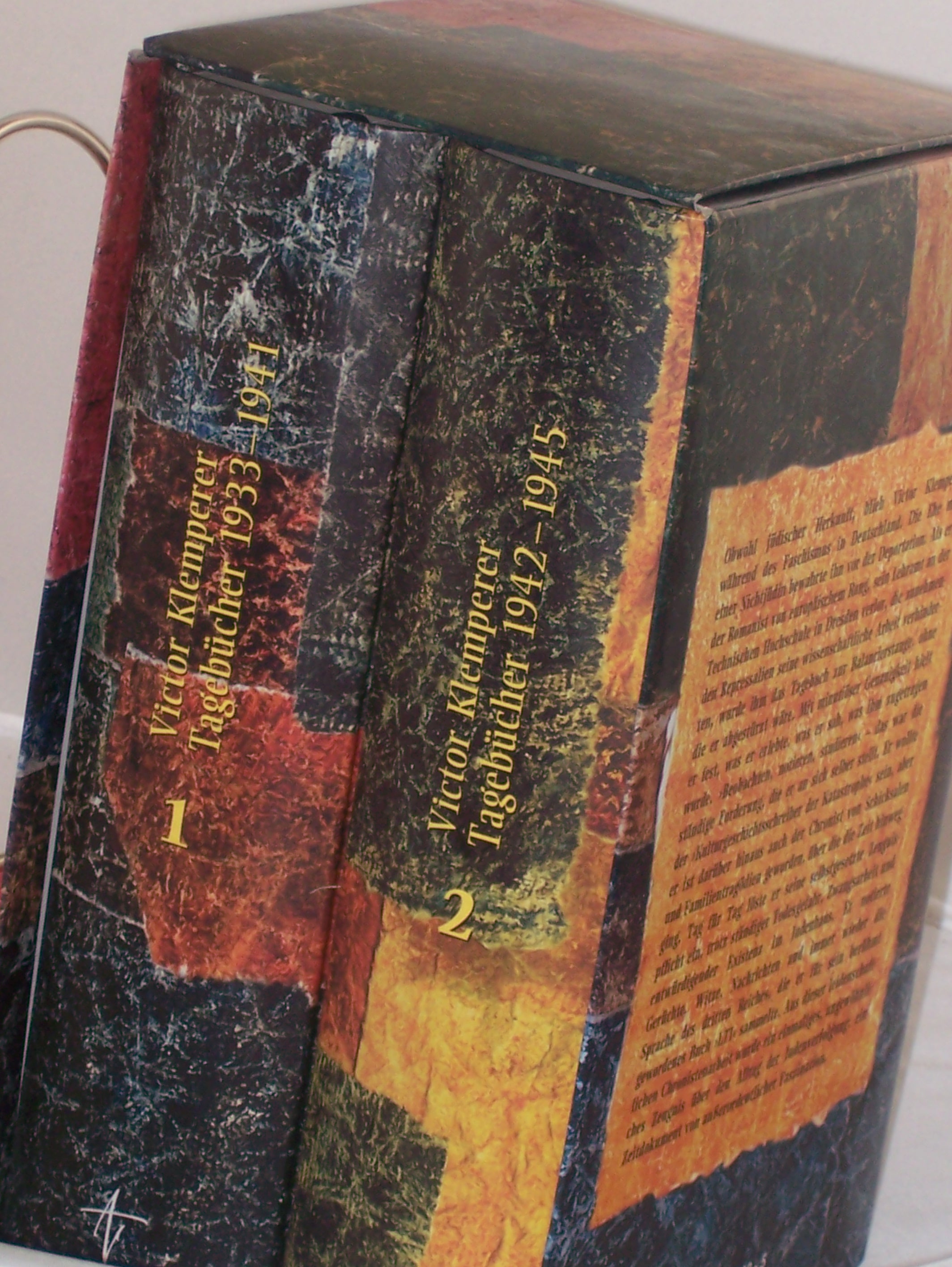 Artikelbild 1 des Artikels “Klemperer, Victor: Ich will Zeugnis ablegen bis zum letzten. -2 Bände “