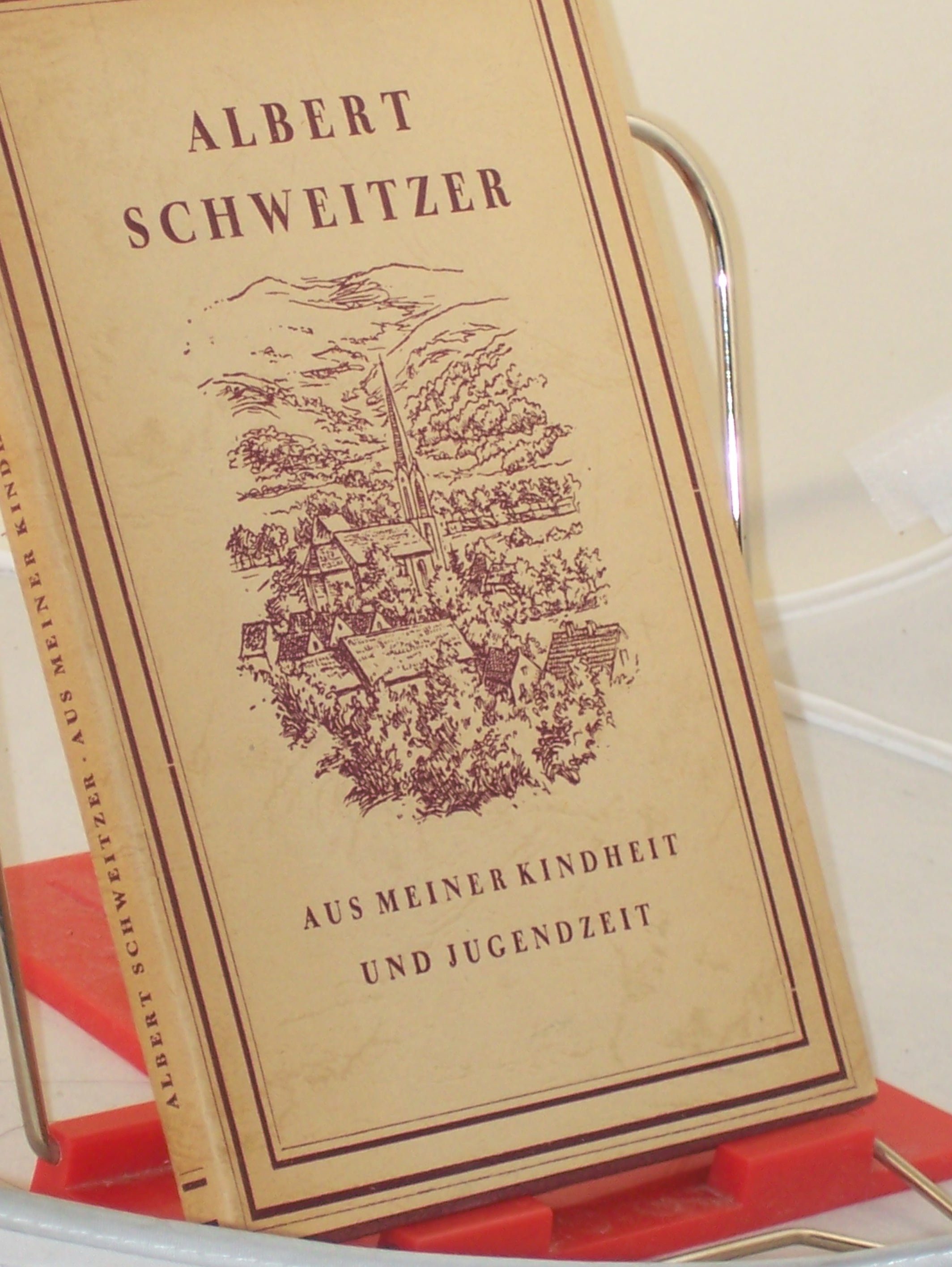 Artikelbild 1 des Artikels “Aus meiner Kindheit und Jugendzeit / Albert Schweitzer “