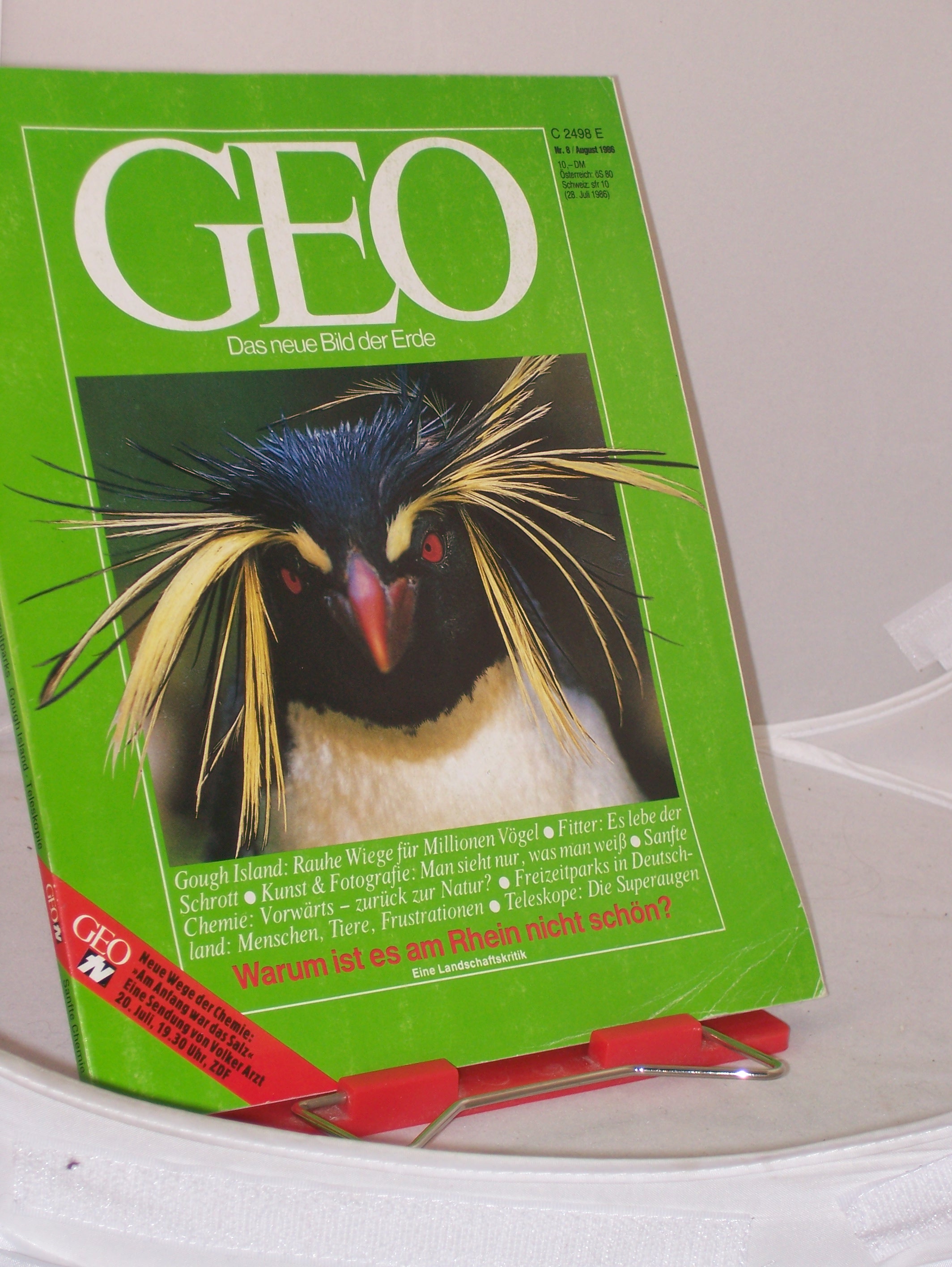 Artikelbild 1 des Artikels “8/1986, Warum ist es am Rhein nicht schön “