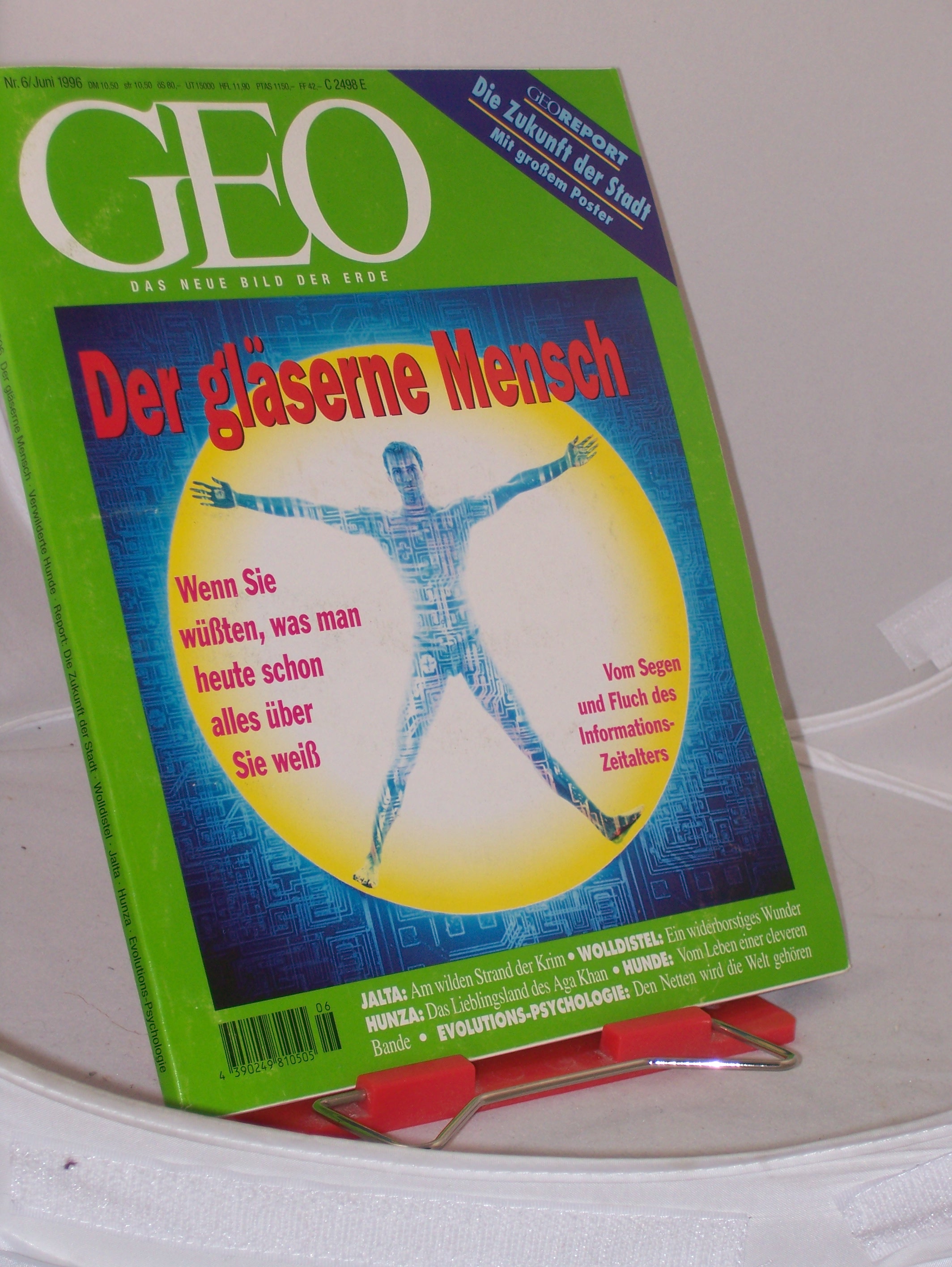 Artikelbild 1 des Artikels “6/1996, Der gläserne Mensch “