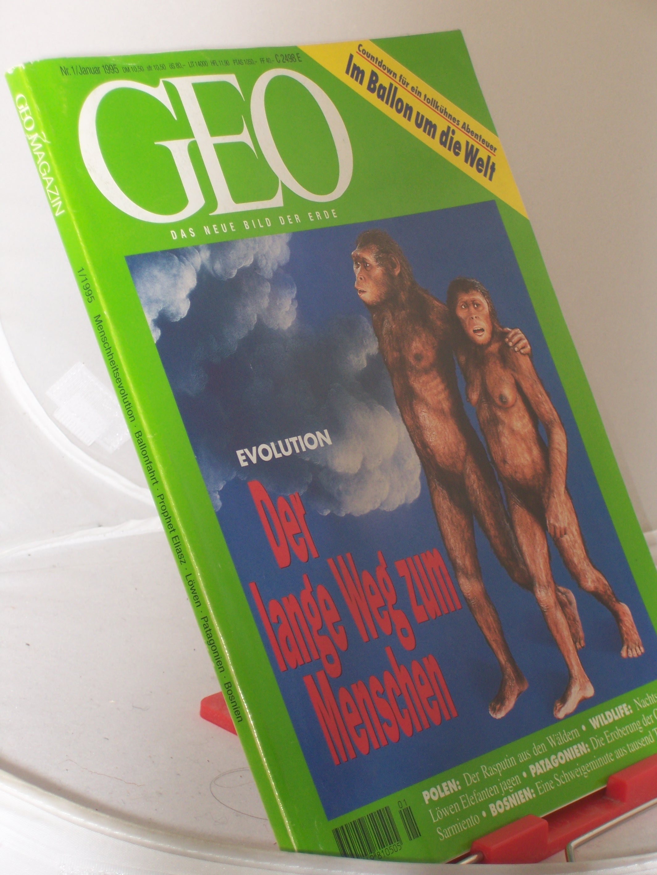 Artikelbild 1 des Artikels “1/1995, Der lange Weg zum Menschen “