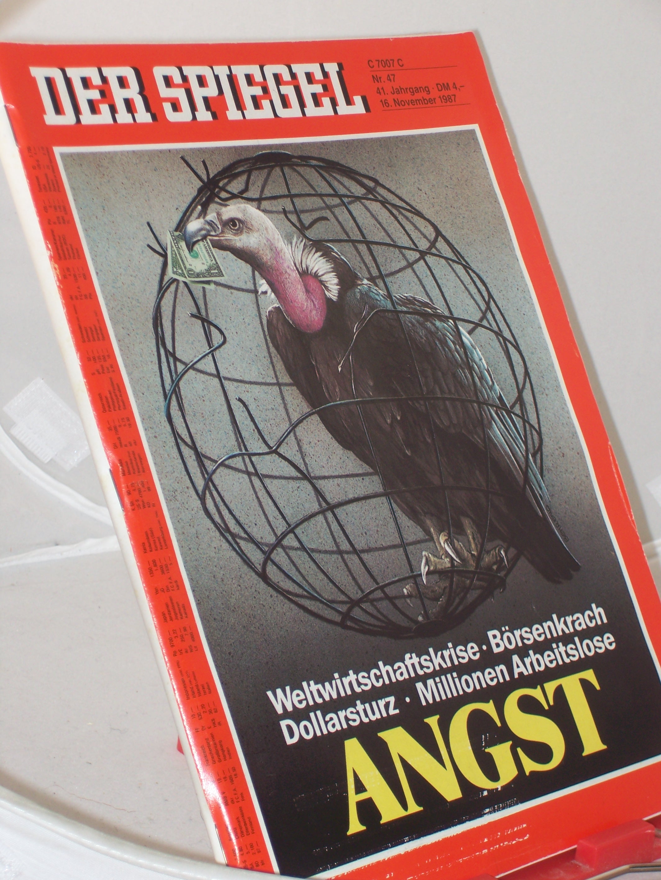 Artikelbild 1 des Artikels “47/1987, ANGST “