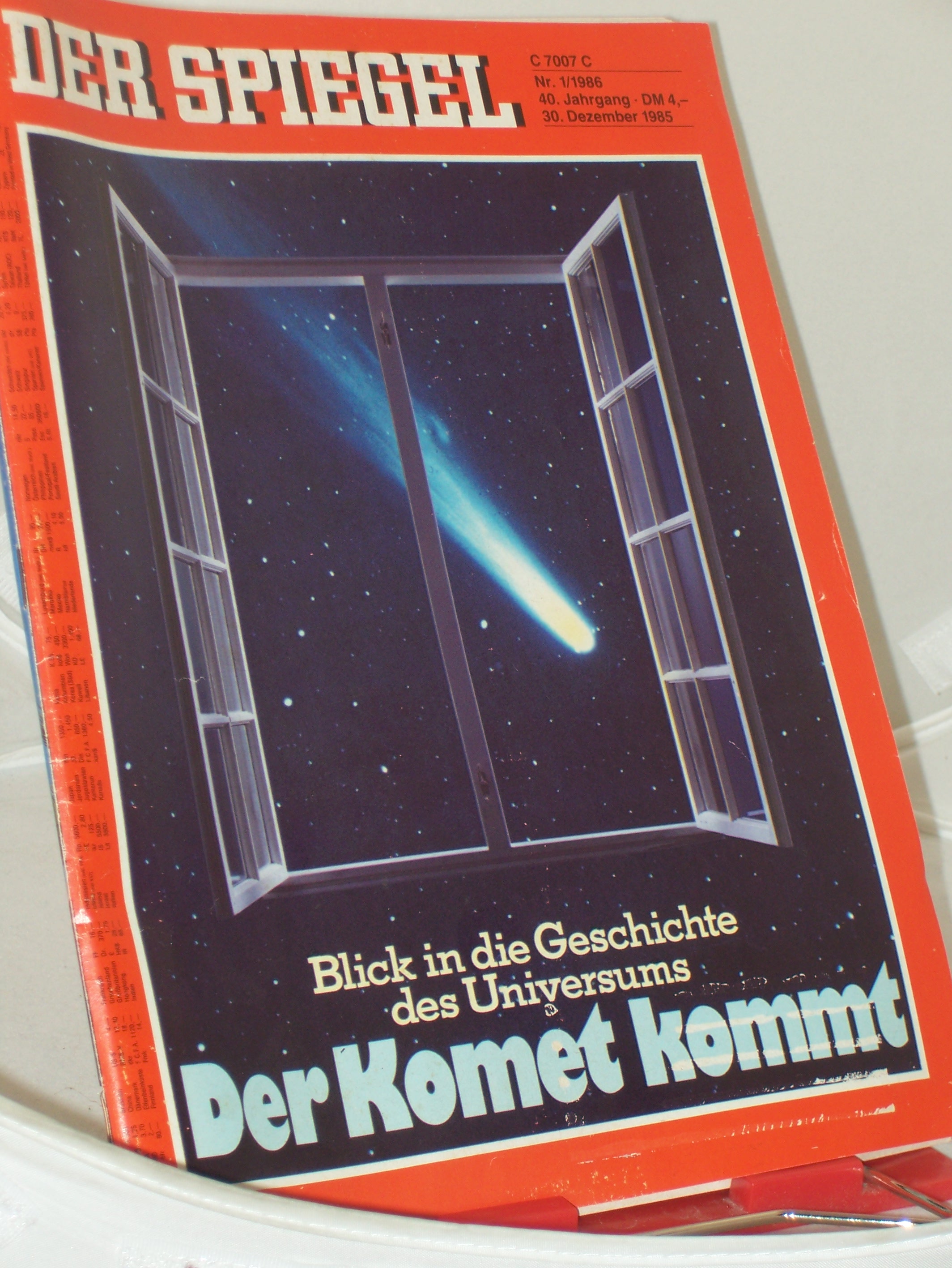 Artikelbild 1 des Artikels “1/1986, Der Komet kommt “