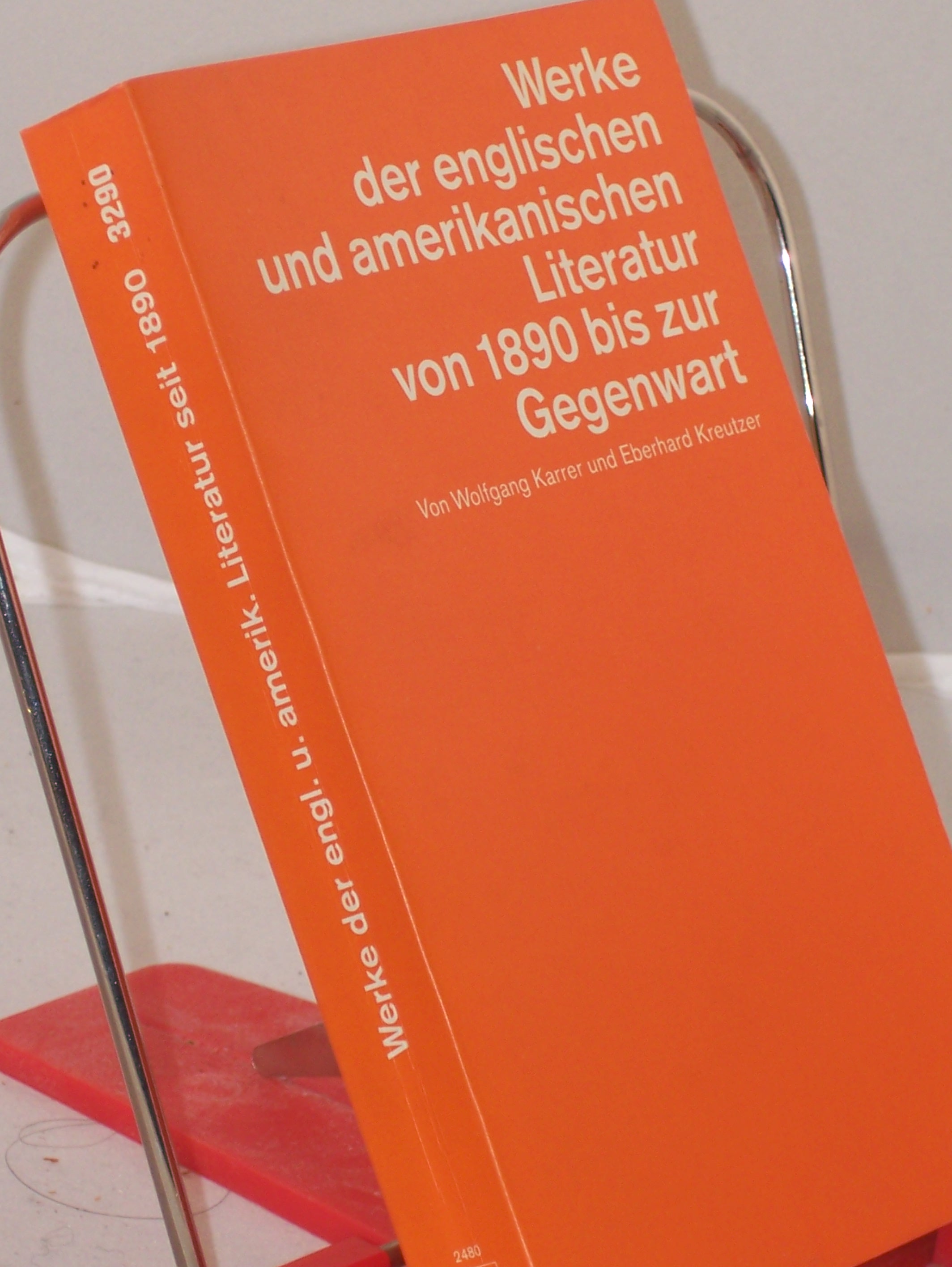 Artikelbild 1 des Artikels “Von 1890 bis zur Gegenwart Werke der englischen und amerikanischen Literatur. - “
