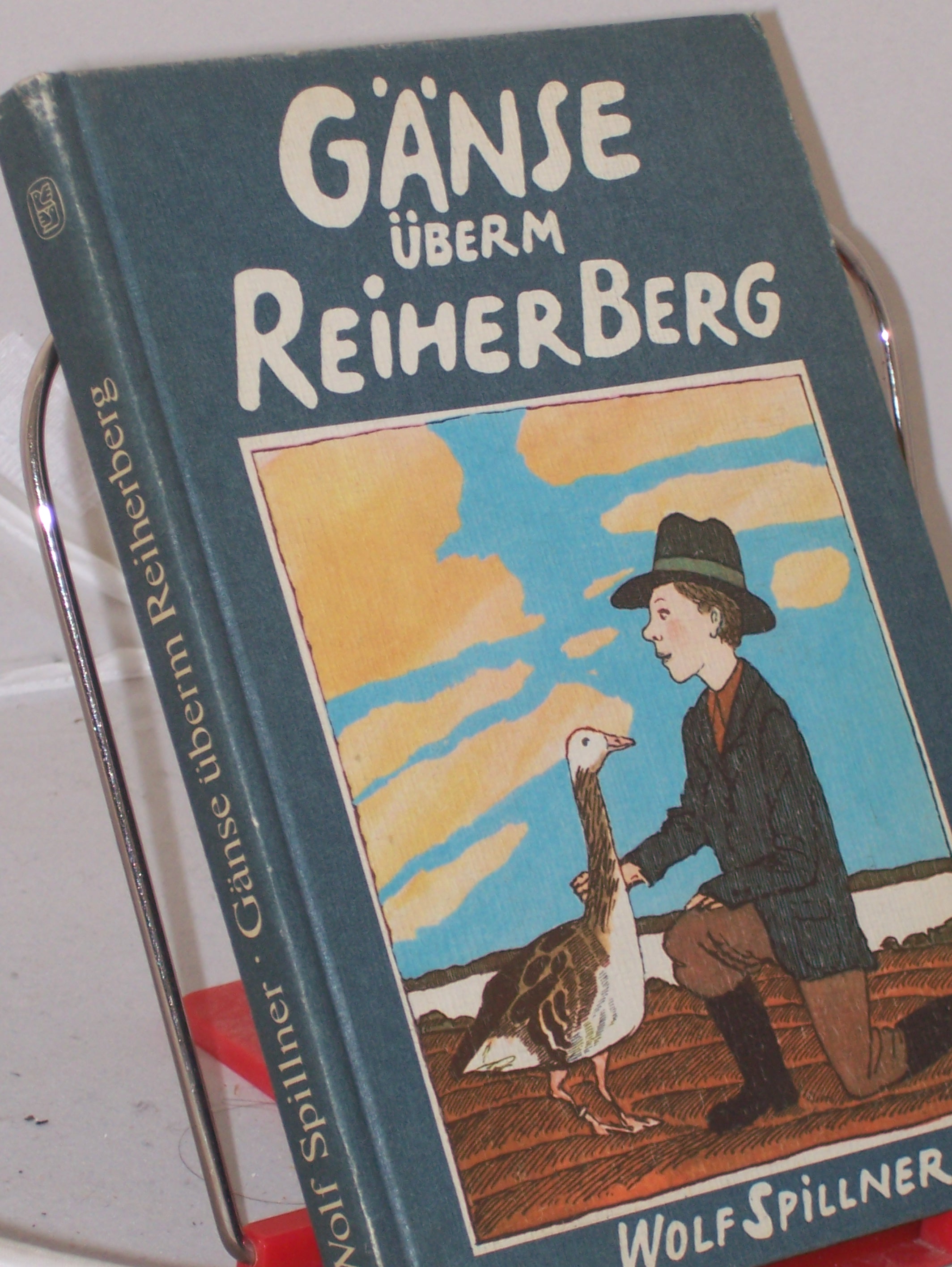 Artikelbild 1 des Artikels “Gänse überm Reiherberg / Wolf Spillner. Illustrationen von Volker Pfüller “