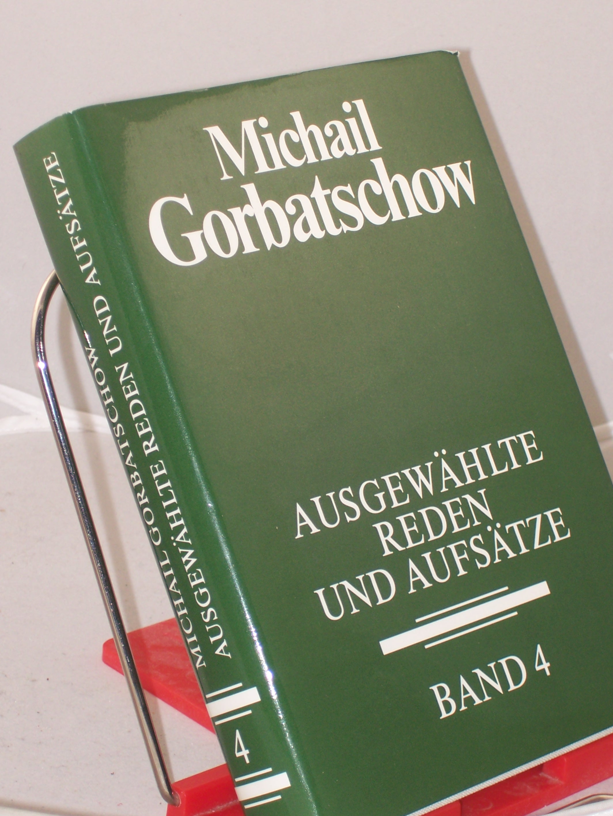 Artikelbild 1 des Artikels “Ausgewählte Reden und Aufsätze. Band 4 “