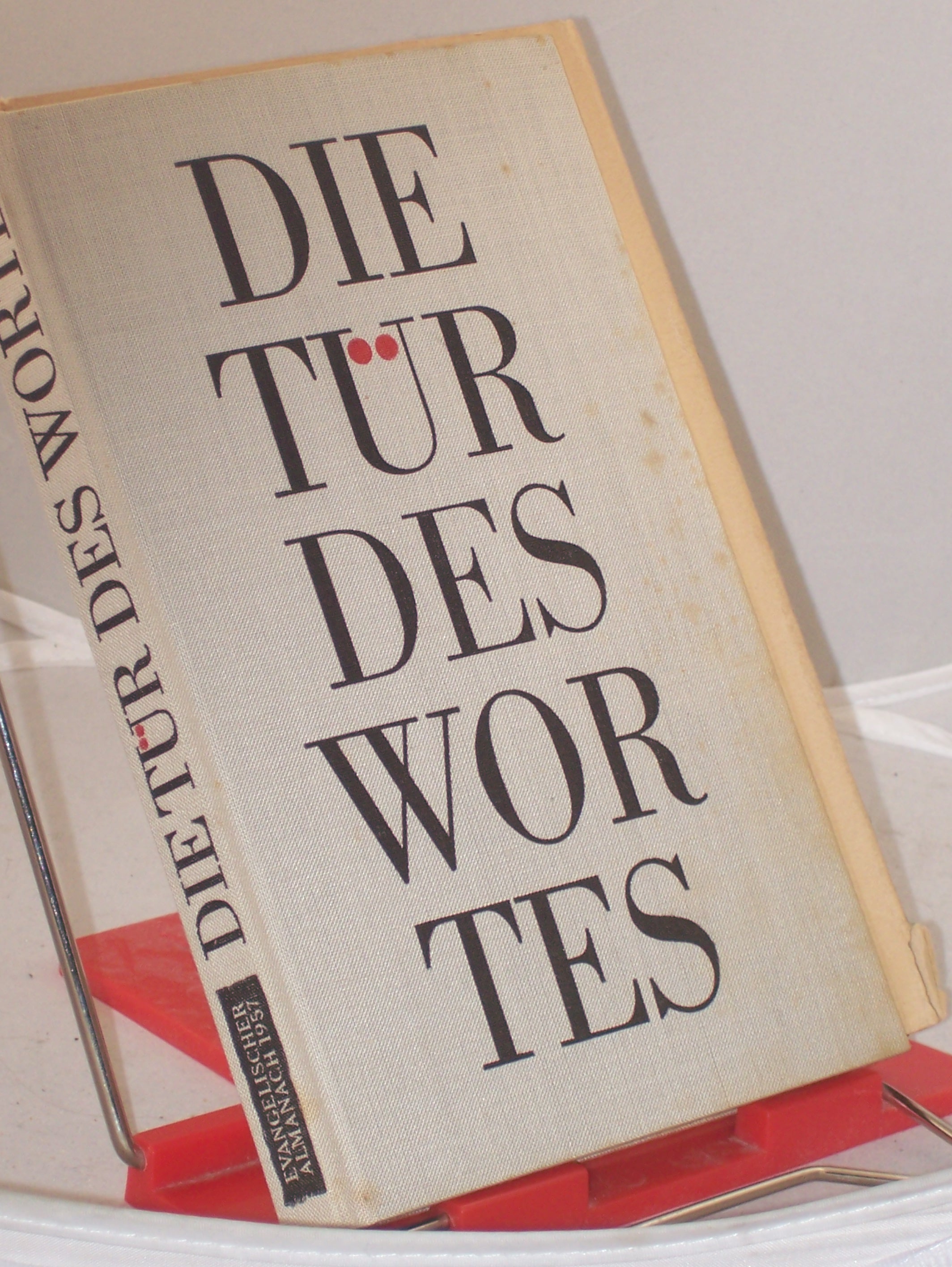 Artikelbild 1 des Artikels “Die Tür des Wortes : evang. Almanach , 1957 “