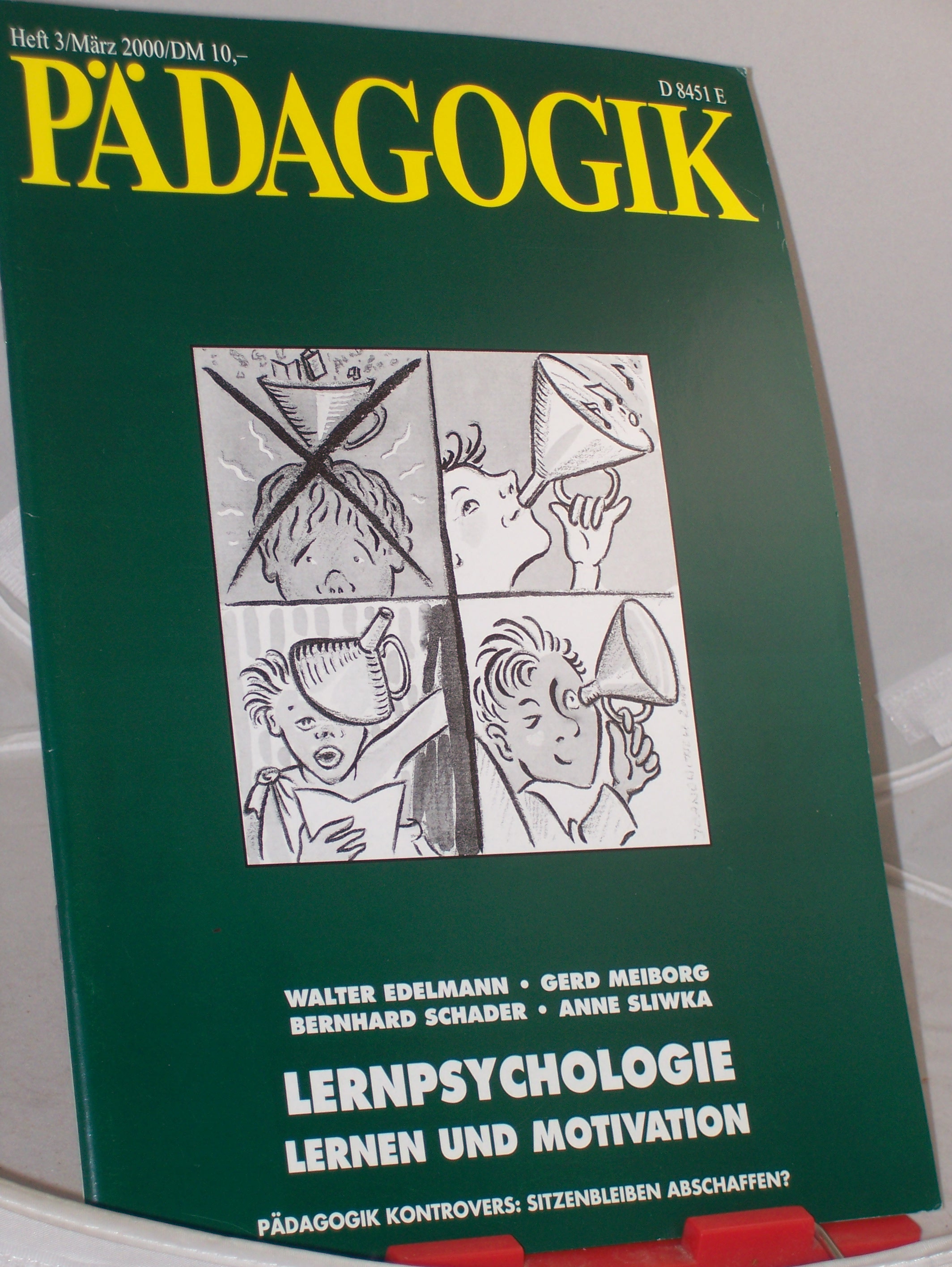Artikelbild 1 des Artikels “3/2000, Lernpsychologie “