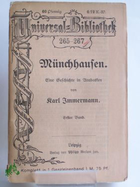 Artikelbild 1 des Artikels “Münchhausen, eine Geschichte in Arabesken “