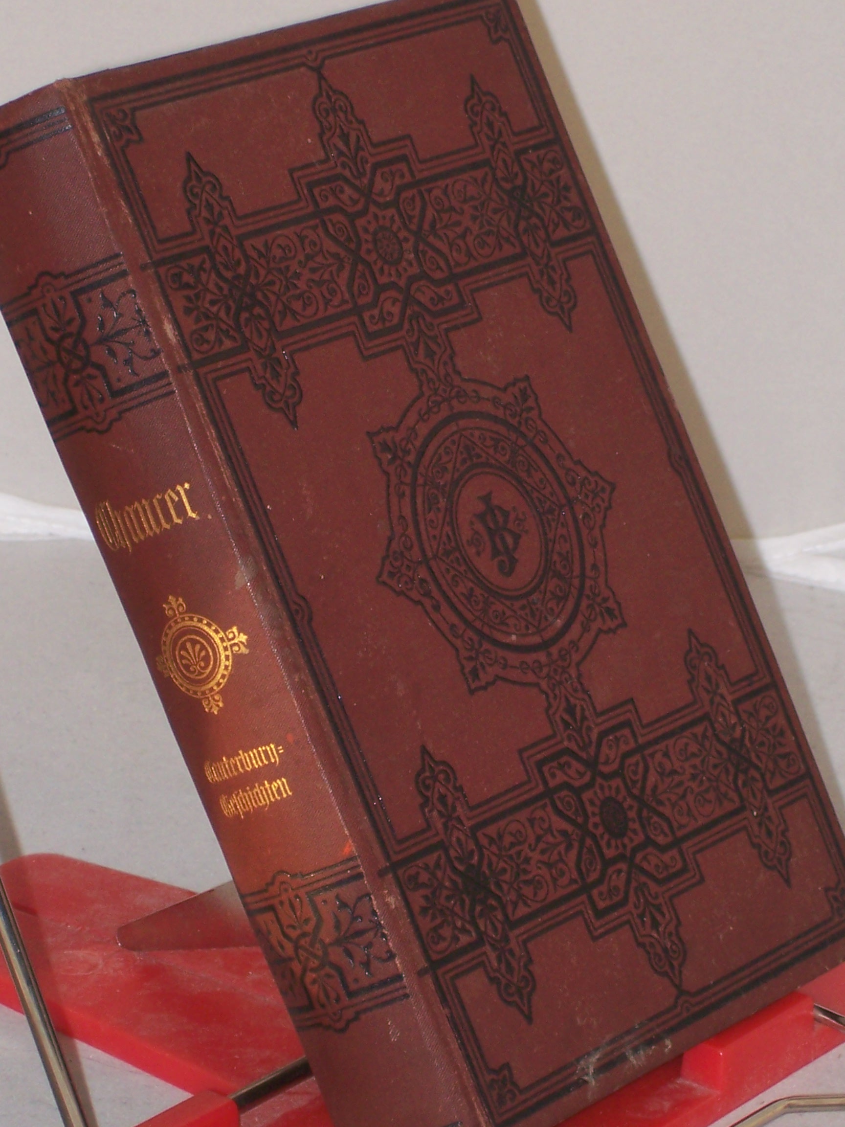 Artikelbild 1 des Artikels “Geoffrey Chaucers Canterbury-Geschichten / Aus d. Engl. v. Wilhelm
Hertzberg “