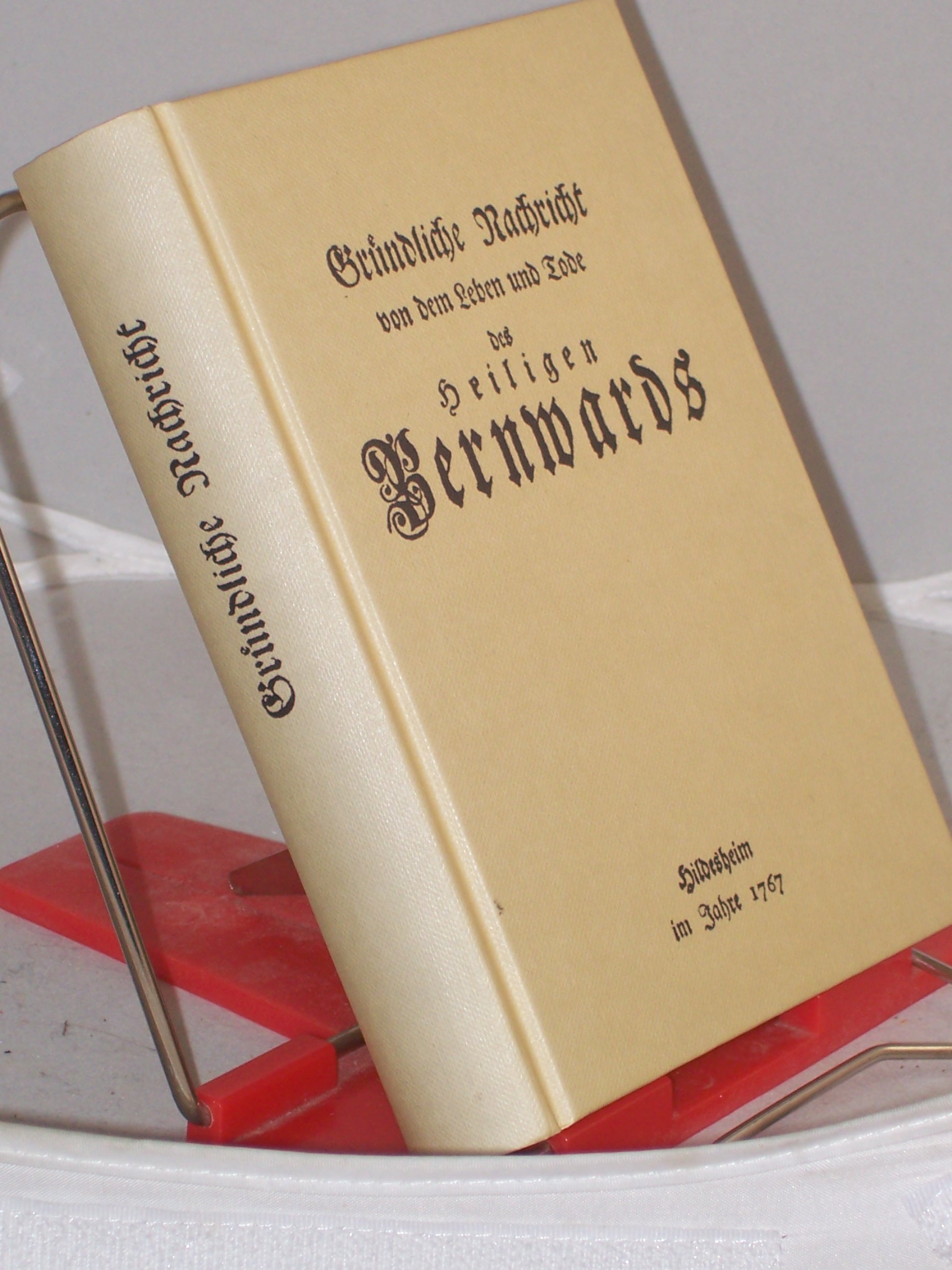 Artikelbild 1 des Artikels “Gründliche Nachricht von dem Leben und Tode des heiligen Bernwards “