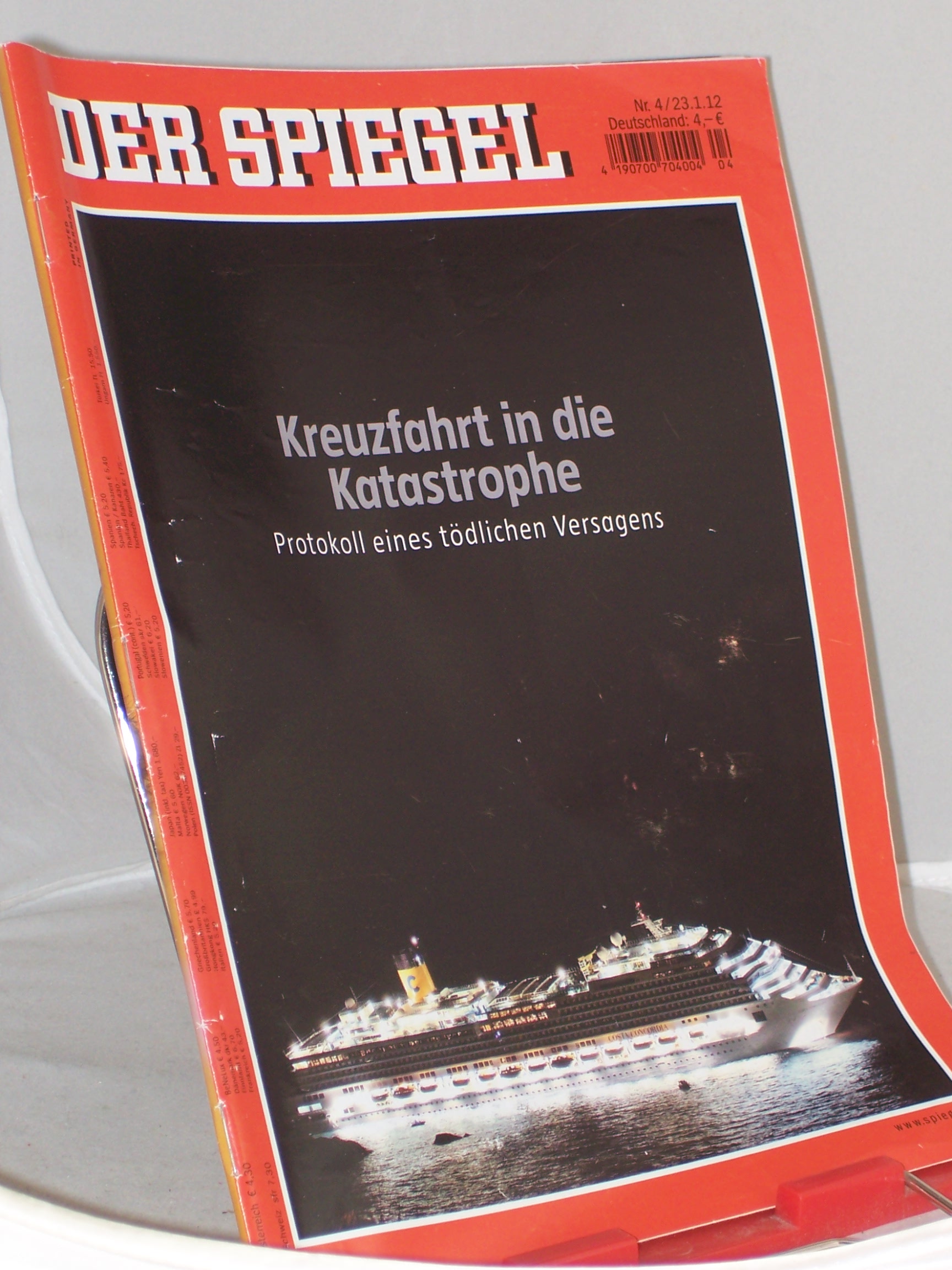 Artikelbild 1 des Artikels “4/2012, Kreuzfahrt in die Katastrophe “