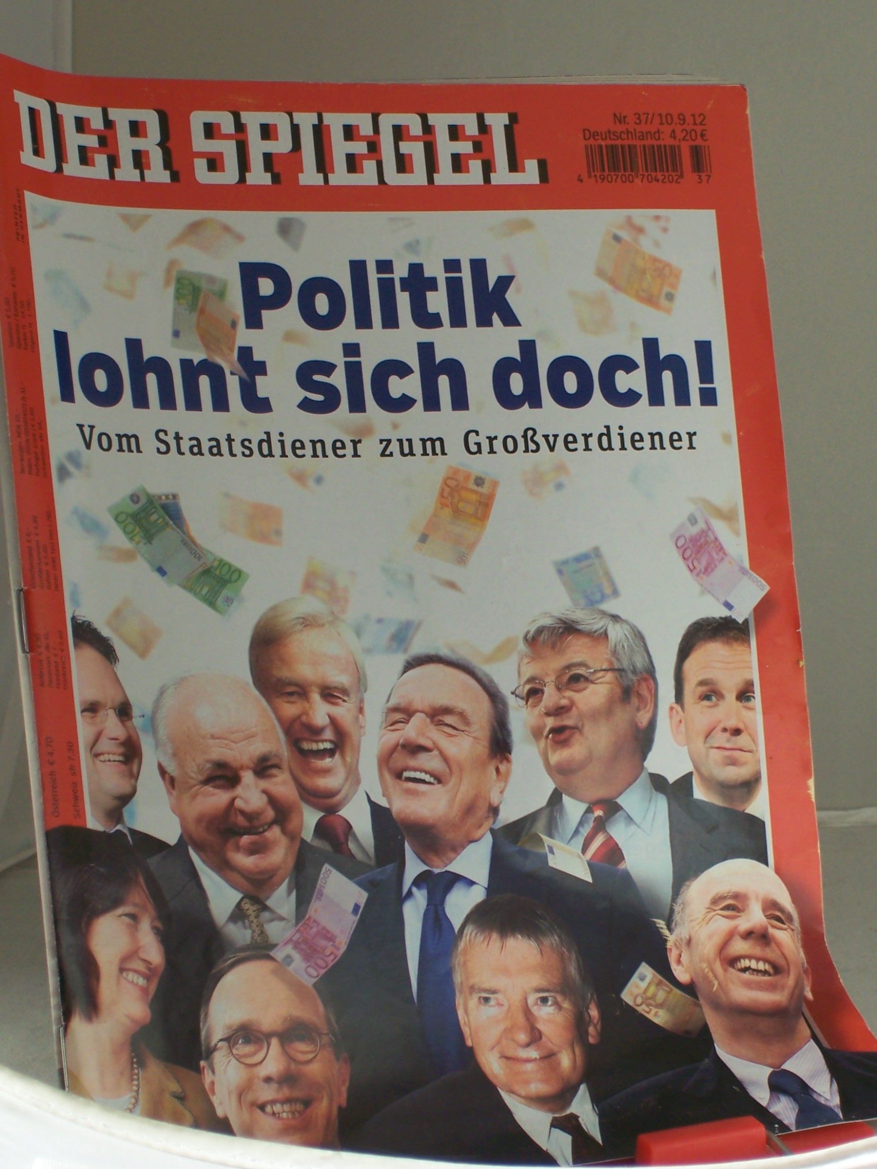 Artikelbild 1 des Artikels “37/2012, Politik lohnt sich doch “