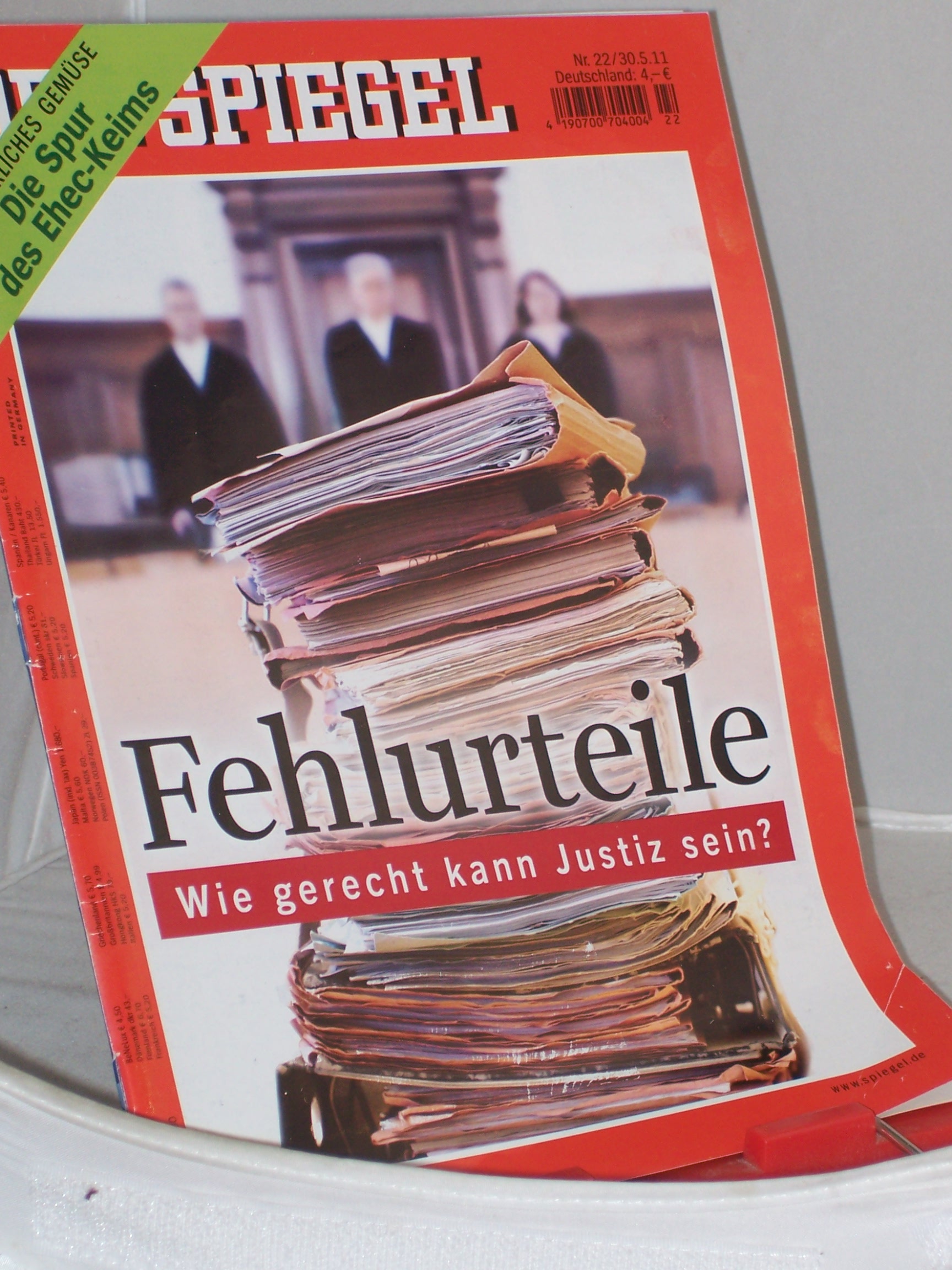 Artikelbild 1 des Artikels “22/2011, Fehlurteile “