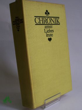 Artikelbild 1 des Artikels “Chronik armer Liebesleute : autor. Übers. / Vasco Pratolini. Dt. v.
Werner Jakob Buerkle “