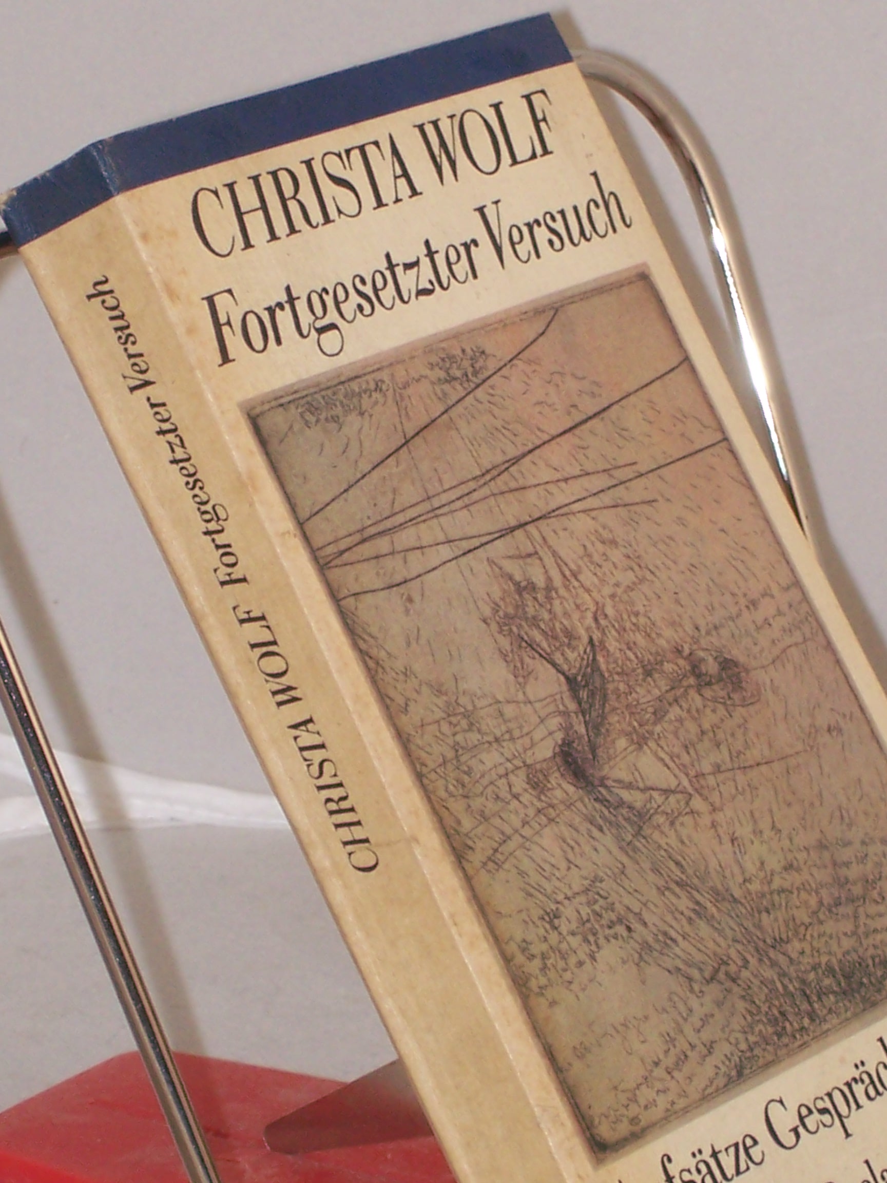 Artikelbild 1 des Artikels “Fortgesetzter Versuch : Aufsätze, Gespräche, Essays / Christa Wolf “
