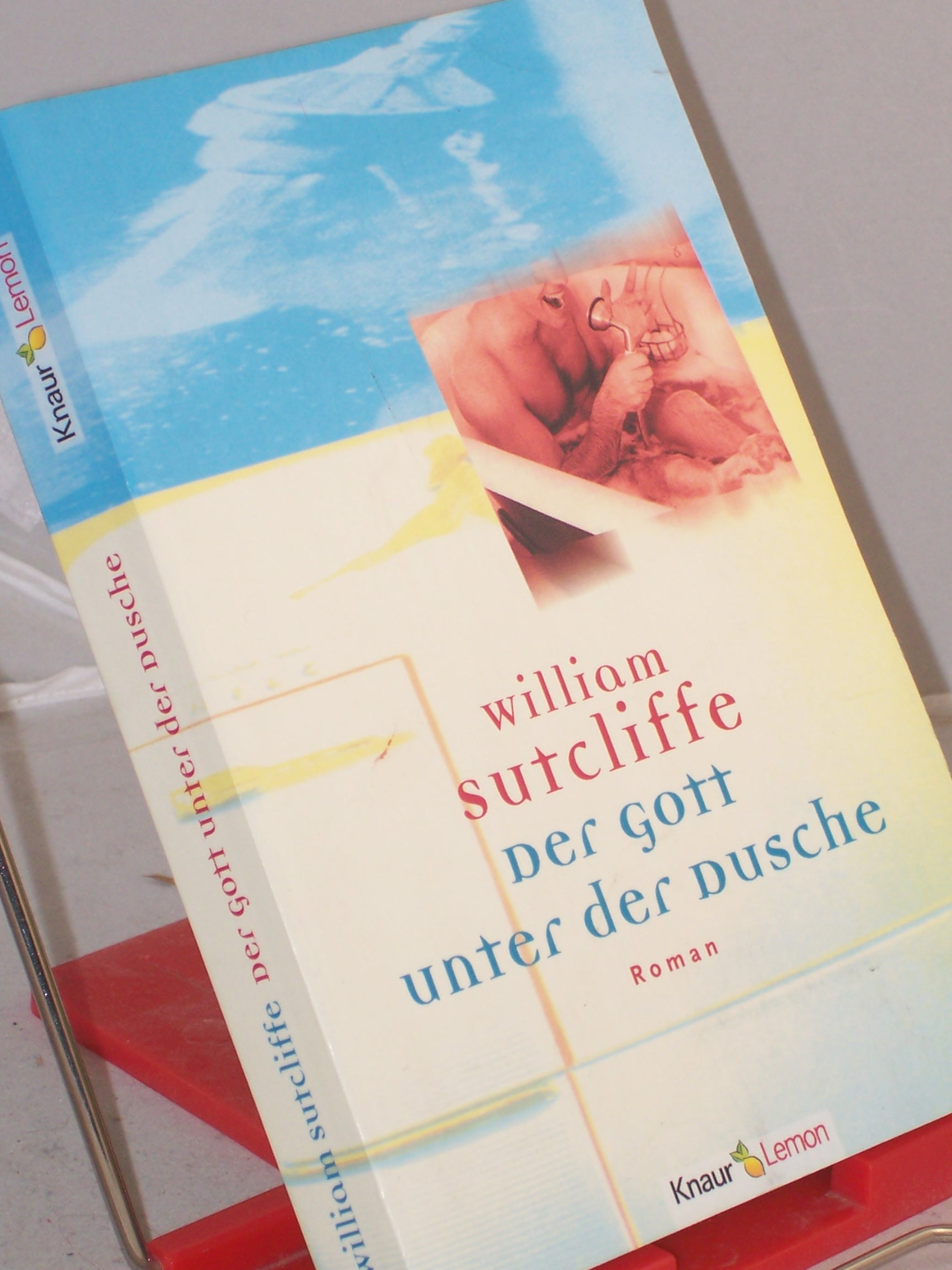 Artikelbild 1 des Artikels “Der Gott unter der Dusche : Roman / William Sutcliffe. Aus dem Engl. von Axel Henrici “