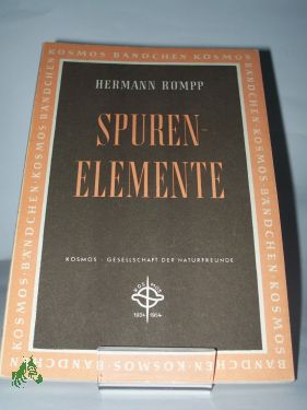 Artikelbild 1 des Artikels “Spurenelemente / Hermann Römpp “