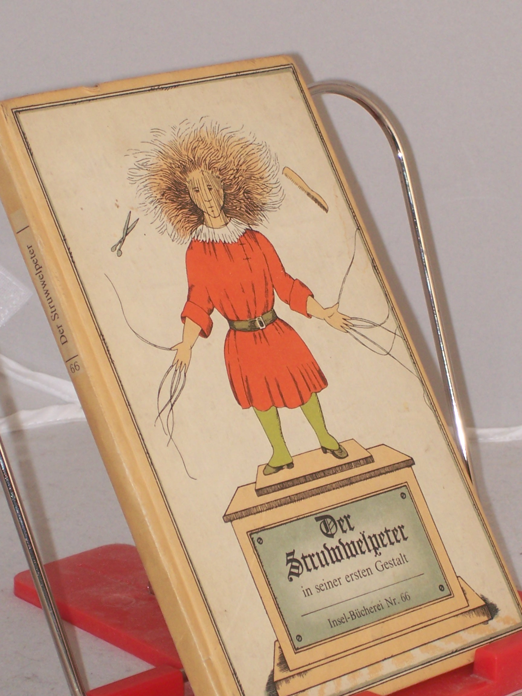 Artikelbild 1 des Artikels “Der Struwwelpeter oder Lustige Geschichten und drollige Bilder : In
seiner 1. Gestalt / Heinrich Hoffmann “