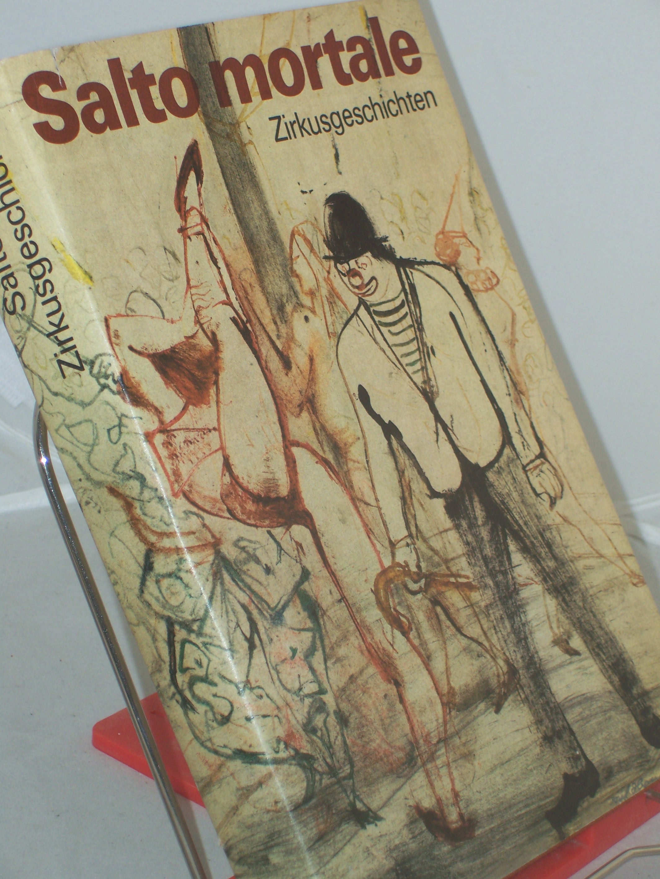 Artikelbild 1 des Artikels “Salto mortale : Zirkusgeschichten / hrsg. von Hans Marquardt. Mit Zeichn. von Josef Hegenbarth “