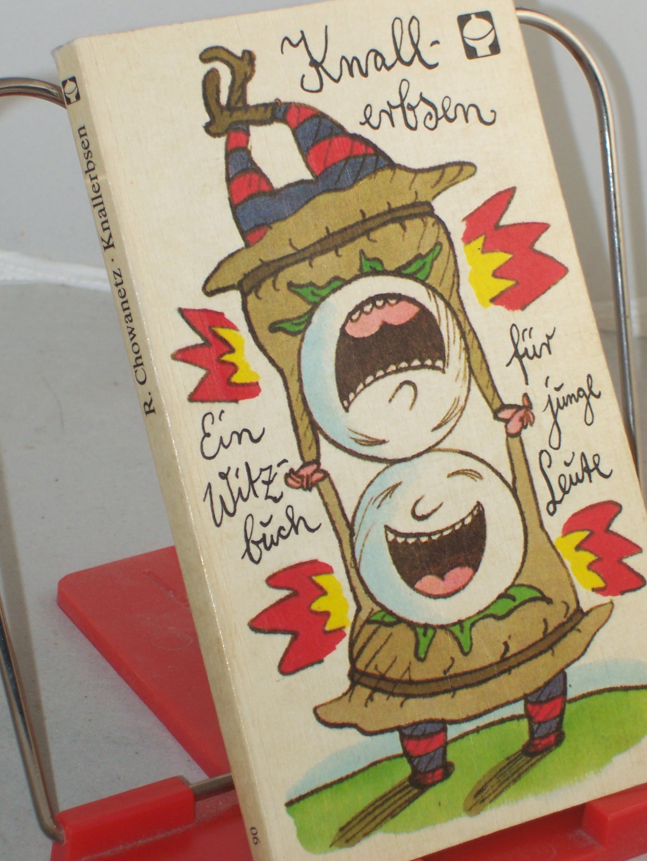 Artikelbild 1 des Artikels “Knallerbsen : e. Witzbuch für junge Leute / Rudi Chowanetz. Illustrationen von Horst Alisch... “