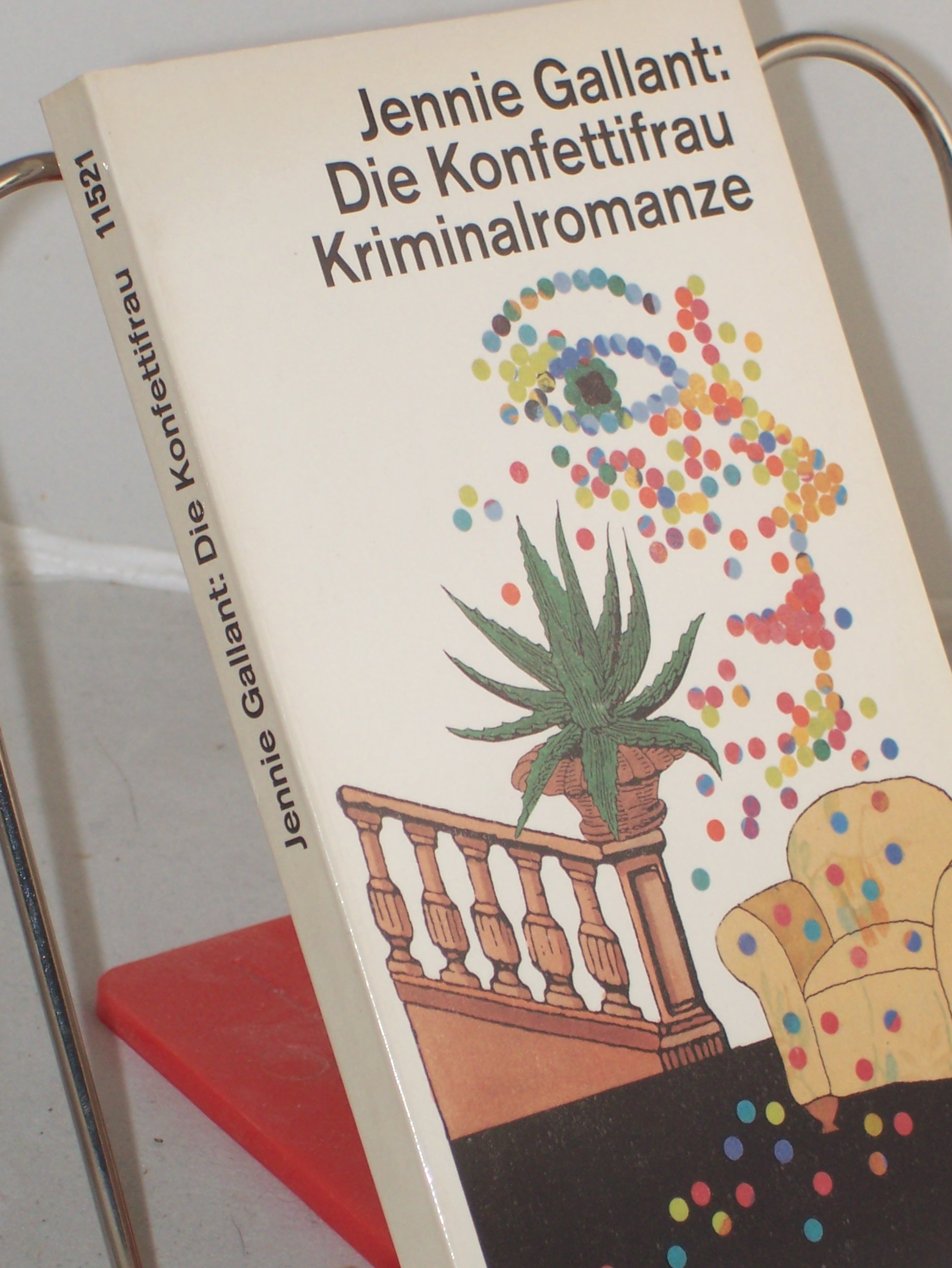 Artikelbild 1 des Artikels “Die Konfettifrau : Kriminalromanze / Jennie Gallant. Dt. von Uda
Strätling “