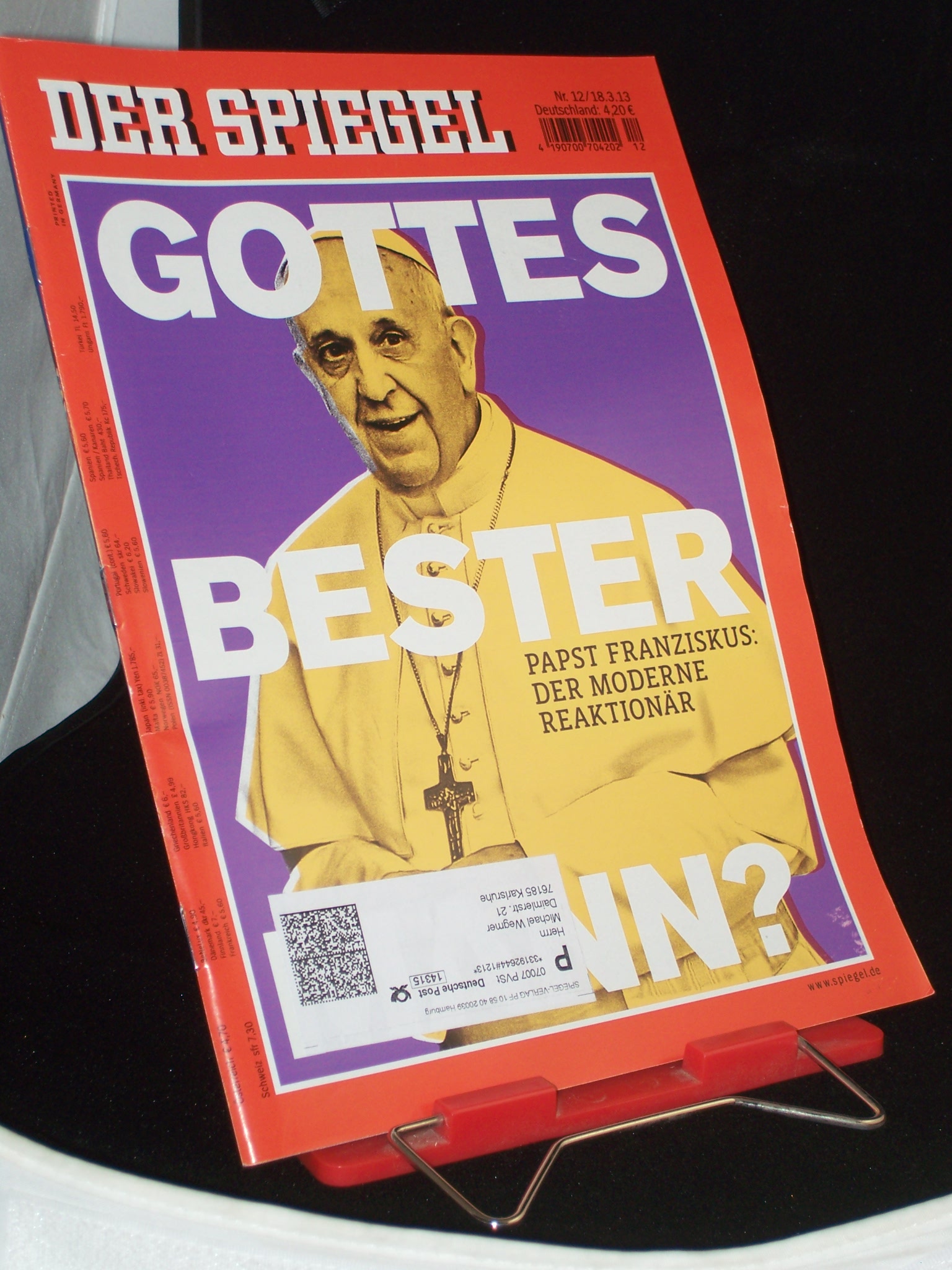 Artikelbild 1 des Artikels “12/2013, Gottes bester Mann “