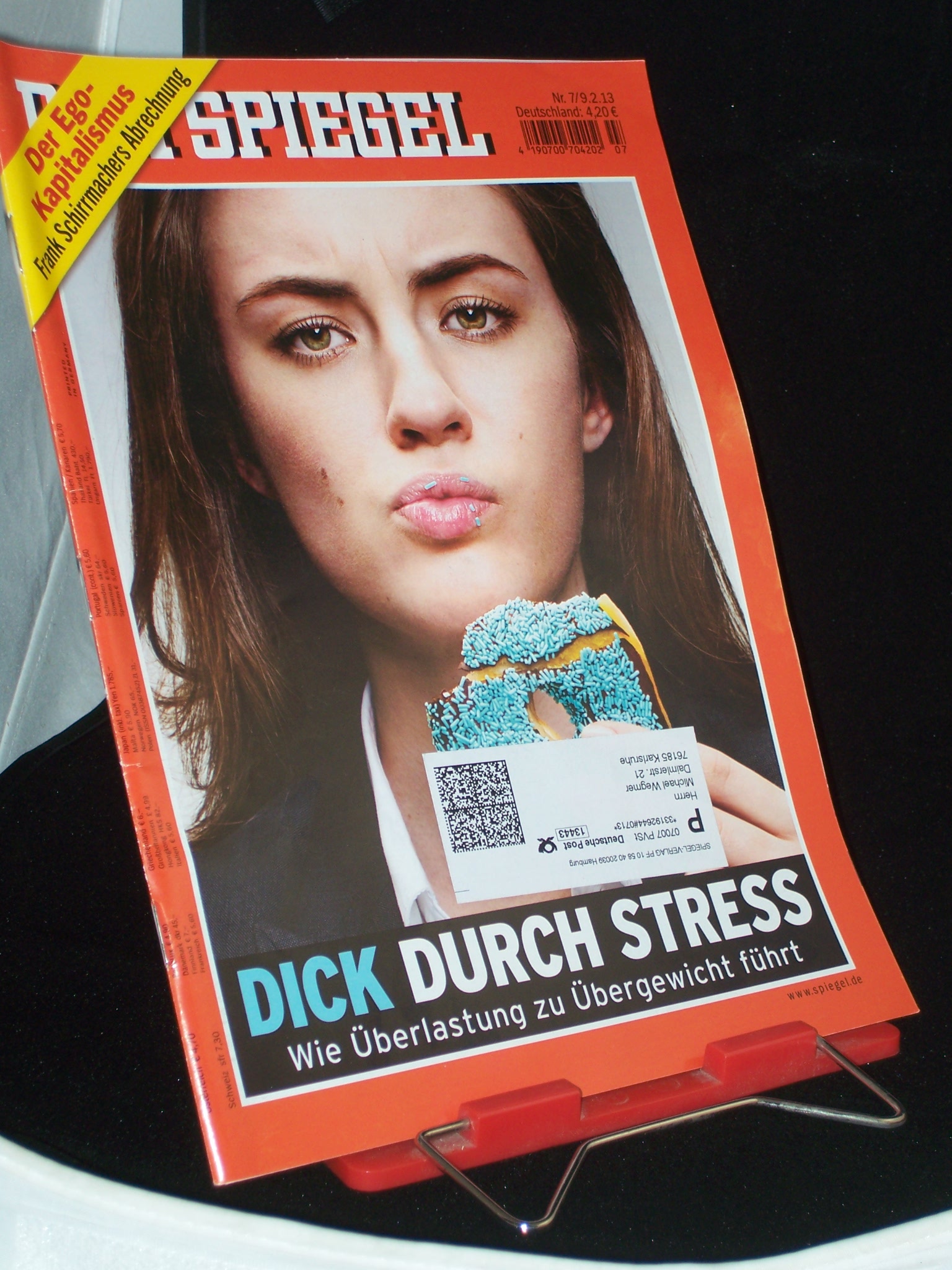 Artikelbild 1 des Artikels “7/9 Dick durch Stress “