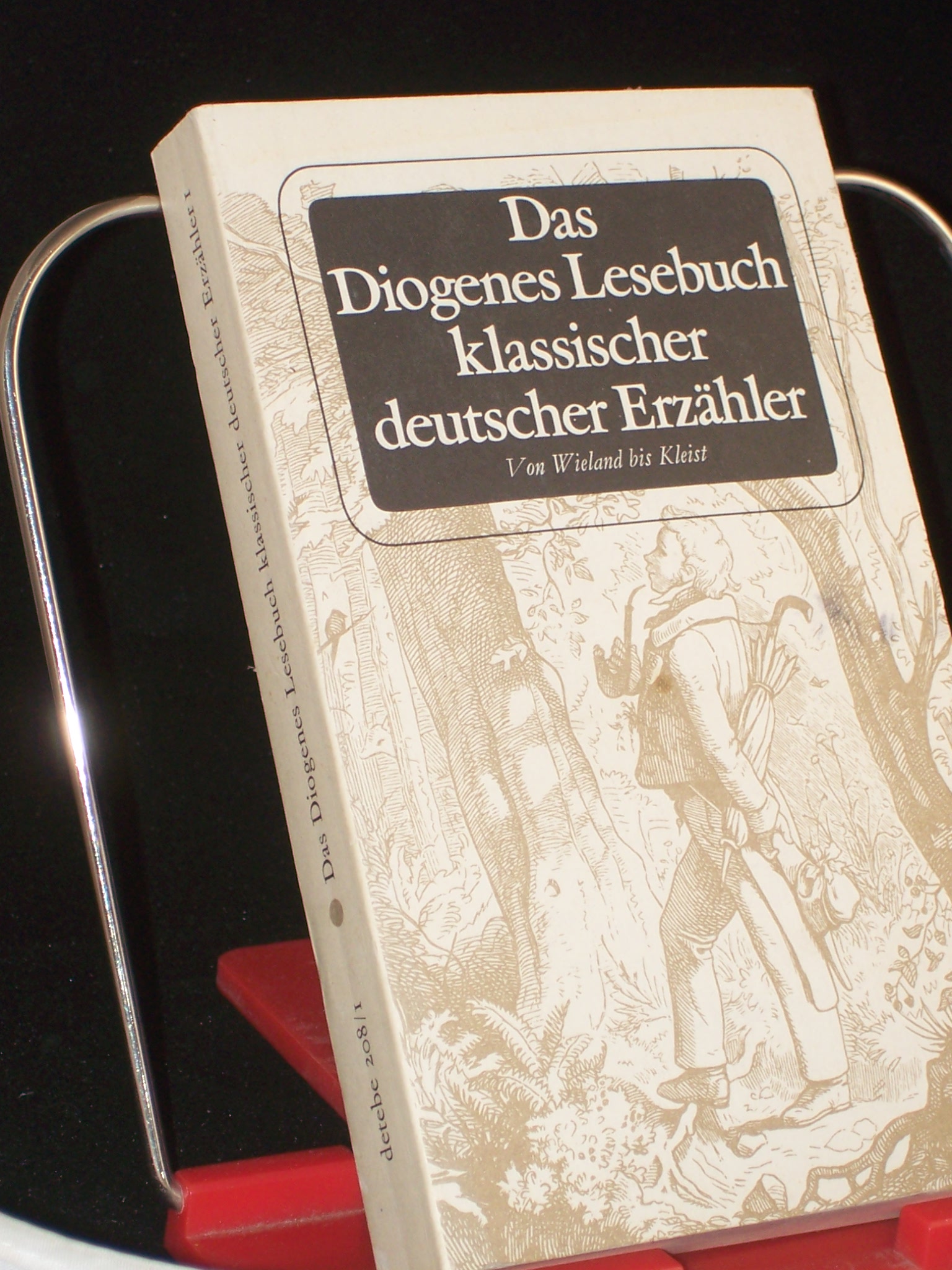 Artikelbild 1 des Artikels “Das Diogenes-Lesebuch klassischer deutscher Erzähler. - Band. 1. Von Wieland bis Kleist “