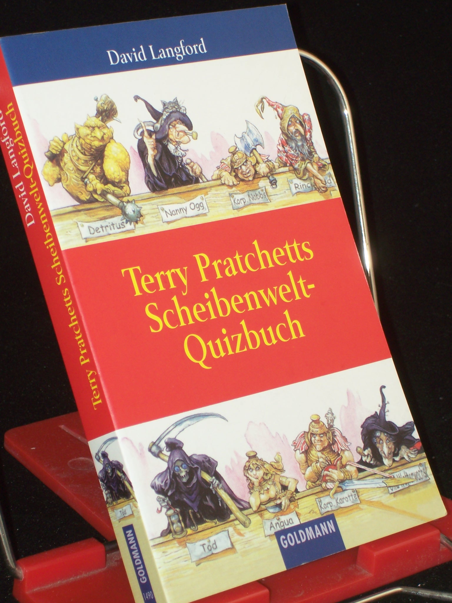 Artikelbild 1 des Artikels “Terry Pratchetts Scheibenwelt-Quizbuch / David Langford. Ins Dt. übertr. von Andreas Brandhorst “