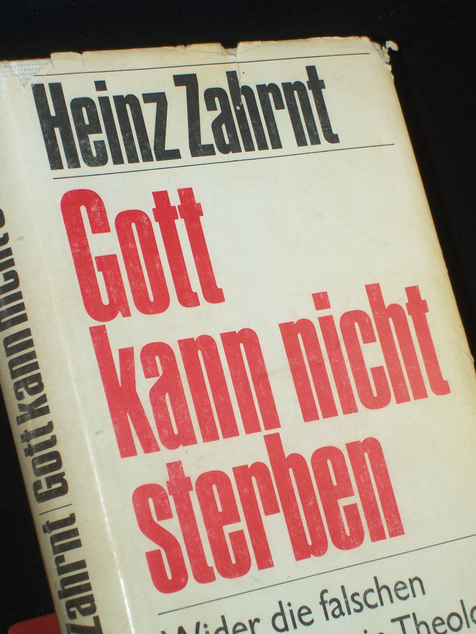 Artikelbild 1 des Artikels “Gott kann nicht sterben : Wider d. falschen Alternativen in Theologie
u. Gesellschaft / Heinz Zahrnt “