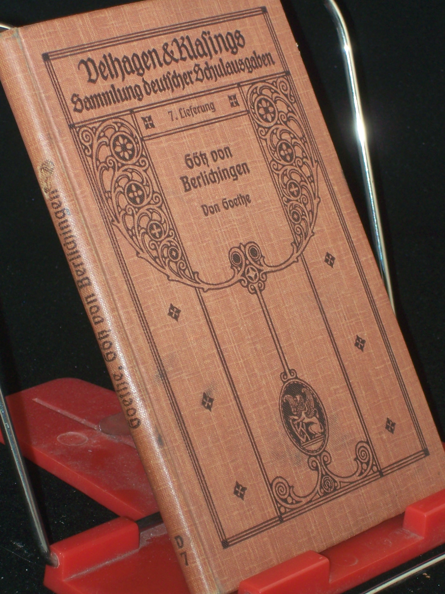 Artikelbild 1 des Artikels “Götz von Berlichingen mit der eisernen Hand / Goethe. Hrsg. v. R. Beer “