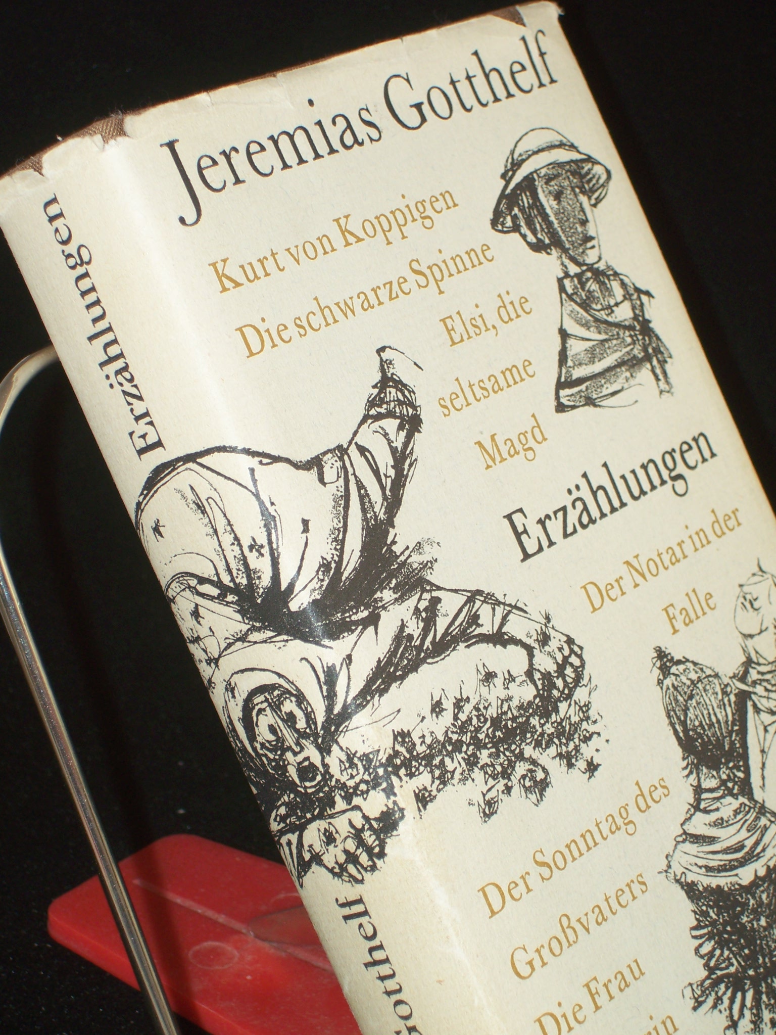 Artikelbild 1 des Artikels “Erzählungen / Jeremias Gotthelf. Ausgew. u. mit e. Nachw. hrsg. von
Gerhard Desczyk. Illustrationen zeichn. Kurt Eichler “