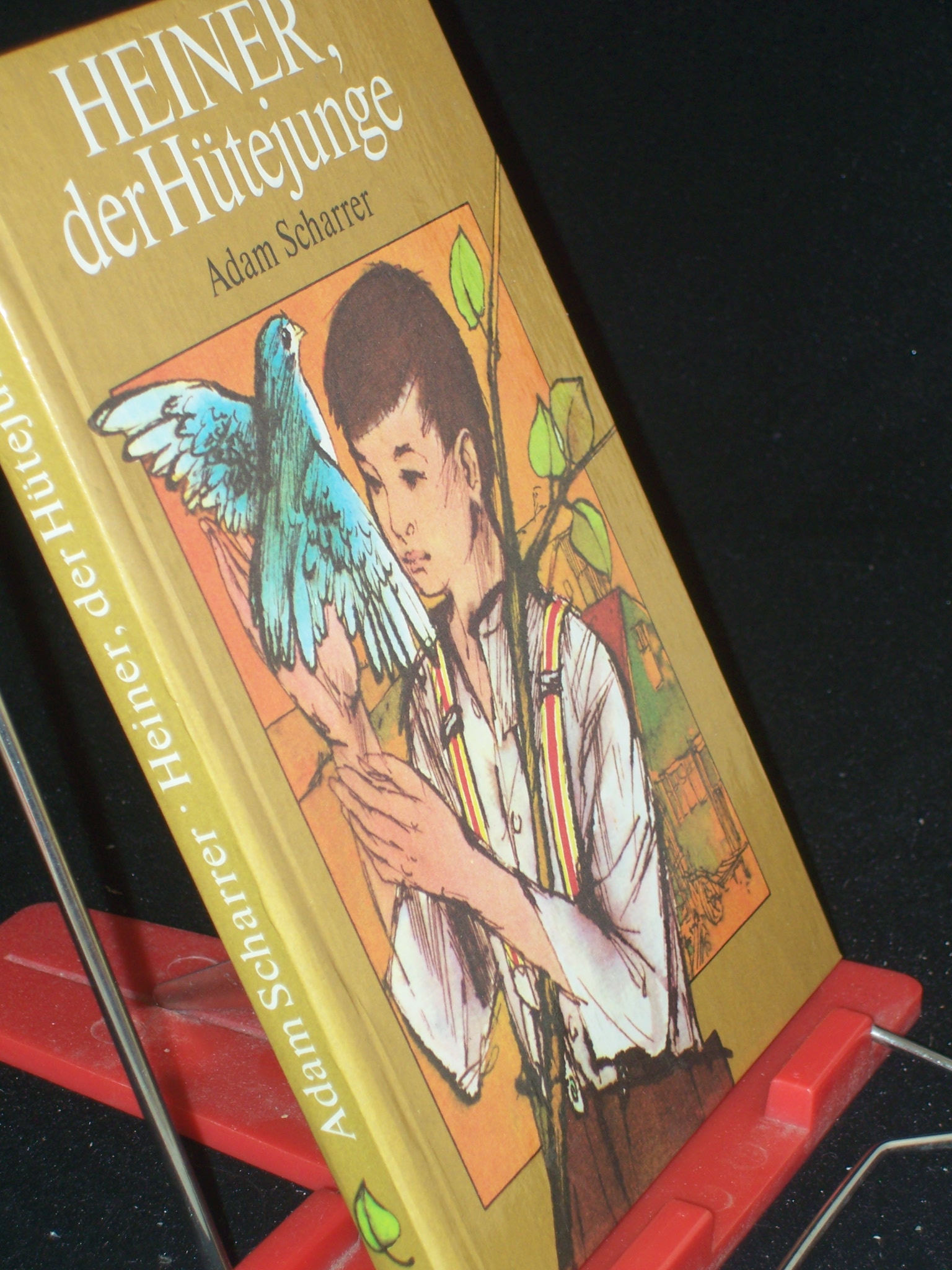 Artikelbild 1 des Artikels “Heiner, der Hütejunge : d. Geschichte e. Kindheit / Adam Scharrer.
Illustrationen von Dieter Müller “