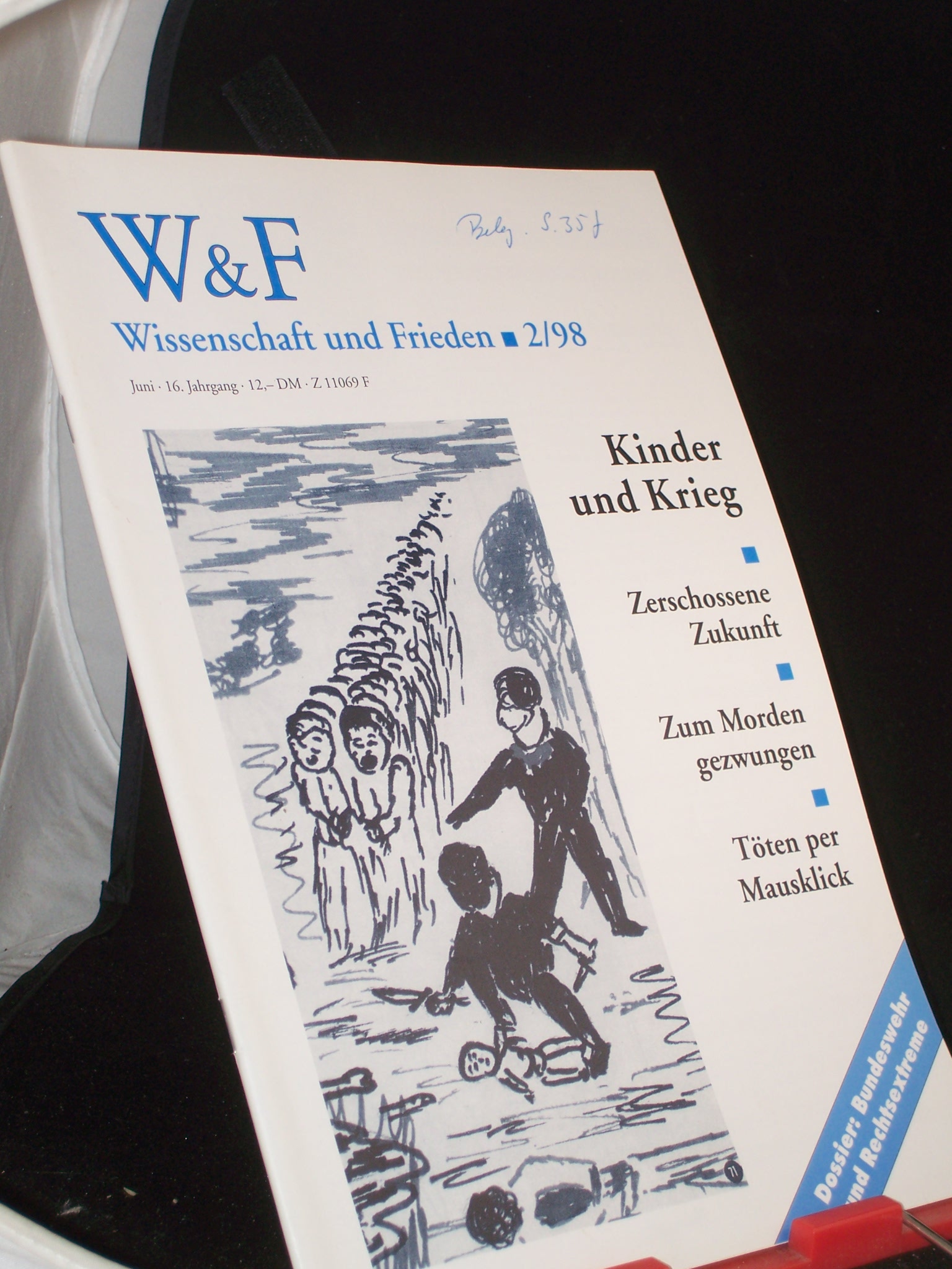 Artikelbild 1 des Artikels “2/1998, Kinder und Krieg “