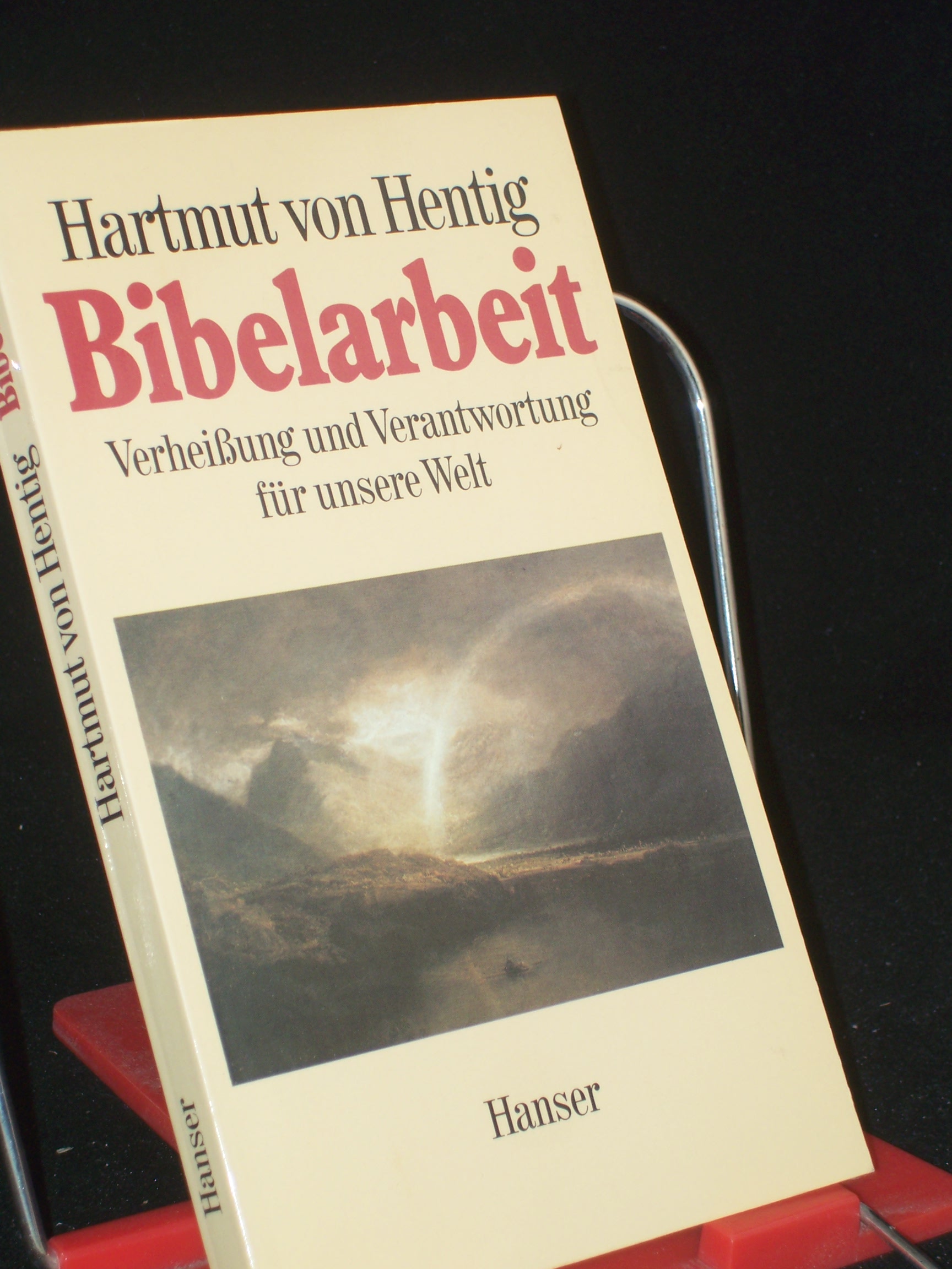 Artikelbild 1 des Artikels “Bibelarbeit : Verheissung u. Verantwortung für unsere Welt / Hartmut
von Hentig “