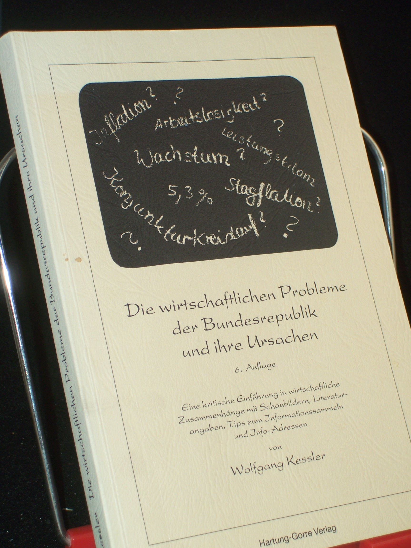 Artikelbild 1 des Artikels “Die wirtschaftlichen Probleme der Bundesrepublik und ihre Ursachen : eine kritische Einführung in wirtschaftliche Zusammenhänge mit Schaubildern, Literaturhinweisen, Tips zum Informationssammeln und Info-Adressen / von Wolfgang Kessler “