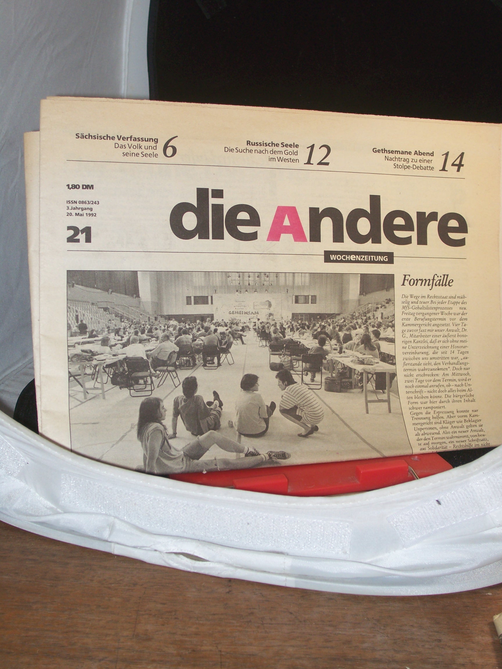 Artikelbild 1 des Artikels “5/1992, der grüne Dynamo “
