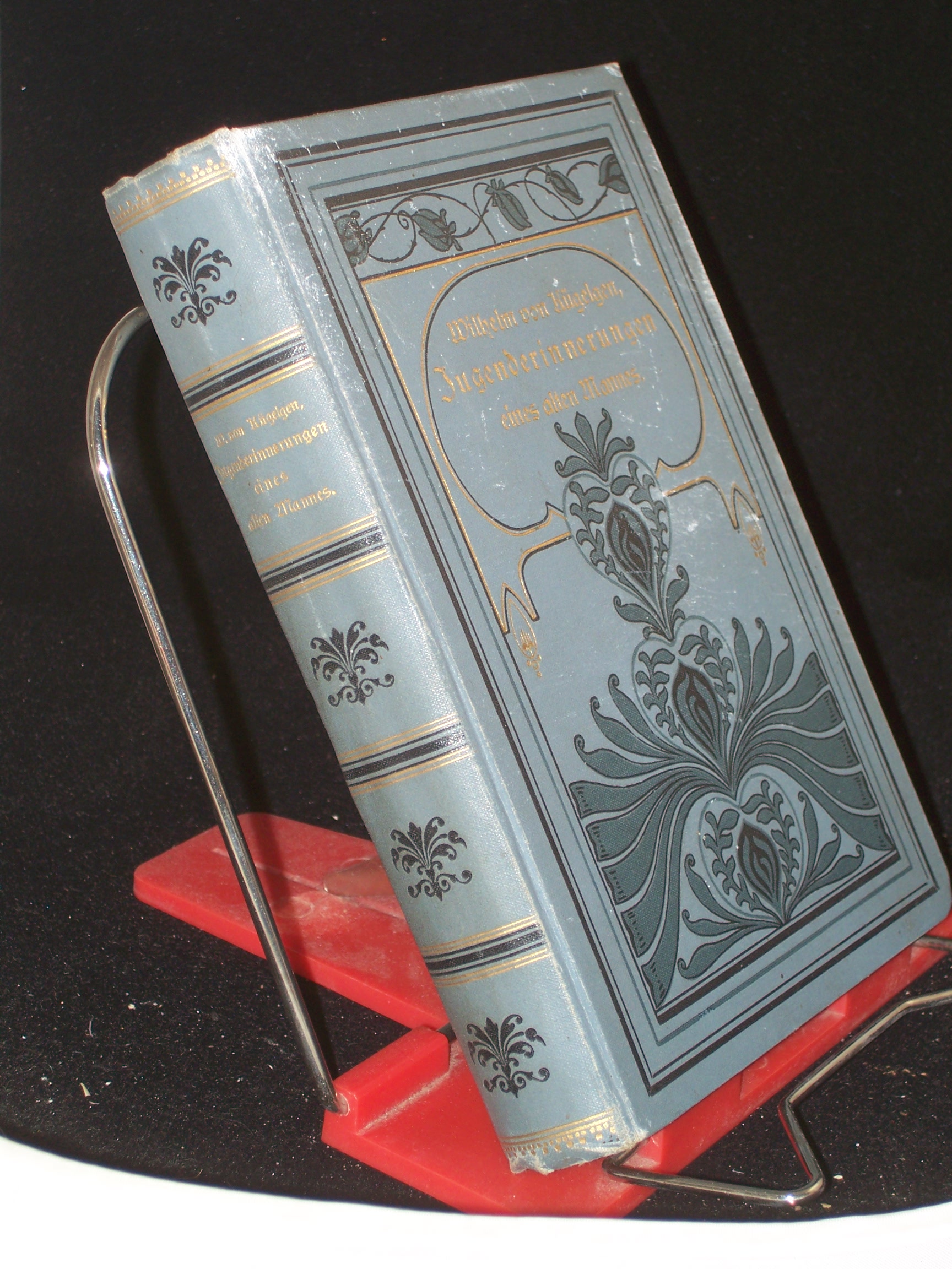 Artikelbild 1 des Artikels “Jugenderinnerungen eines alten Mannes. Geschenkausgabe. Mit Frontispiz des Dichters. “