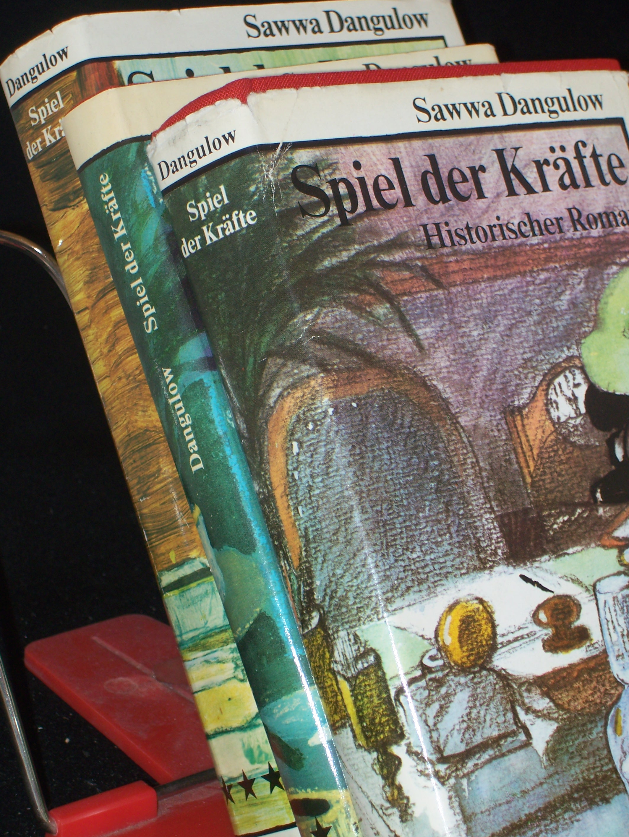 Artikelbild 1 des Artikels “Spiel der Kräfte : histor. Roman / Sawwa Dangulow. Aus d. Russ. von
Lieselotte Remané “