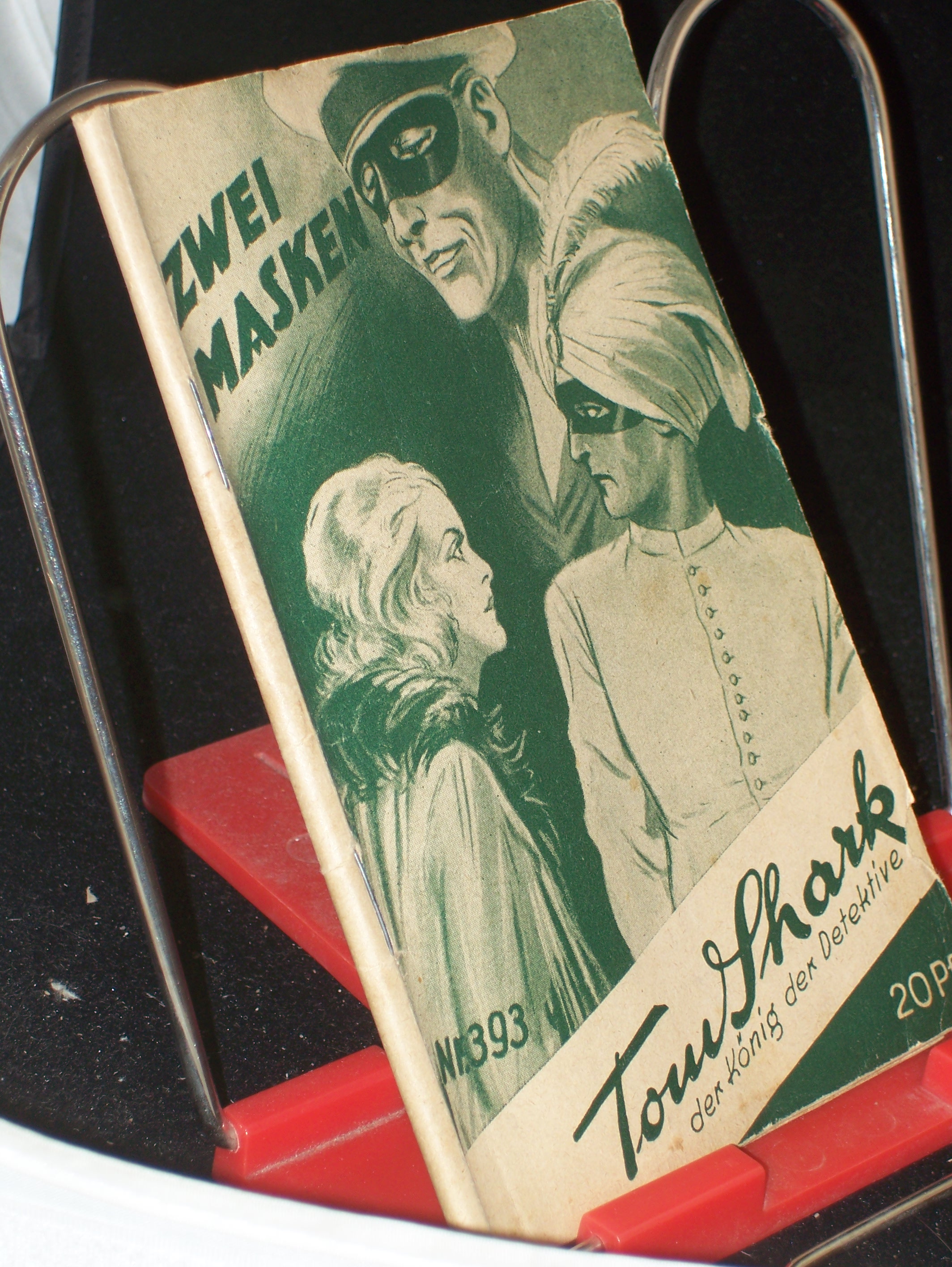 Artikelbild 1 des Artikels “Zwei Masken, Shark, Der König der Detektive, Band 393 “